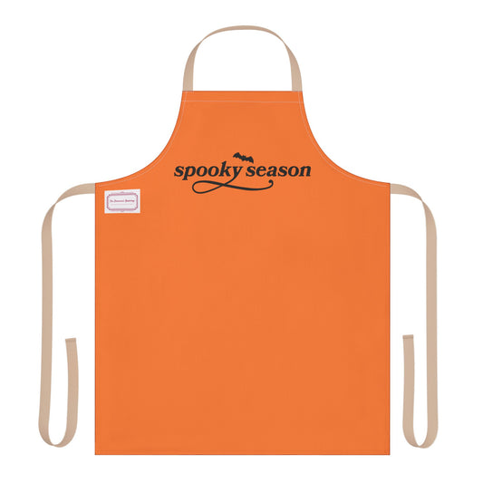 Halloween Apron with 5-Color Straps | "Spooky Season"