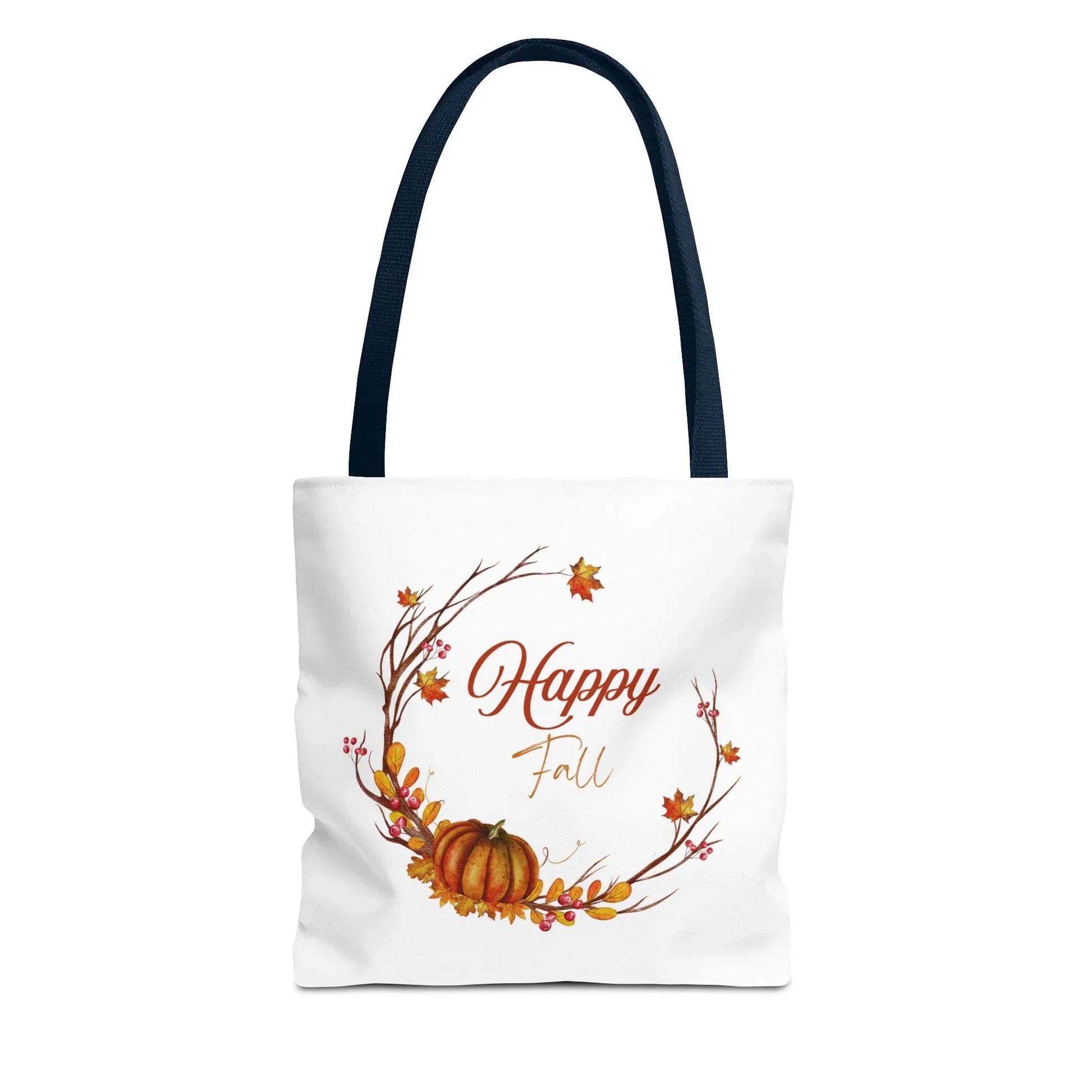 Happy Fall Tote Bag - Cozy Autumn Design - The Dreamer's Bookshop.
