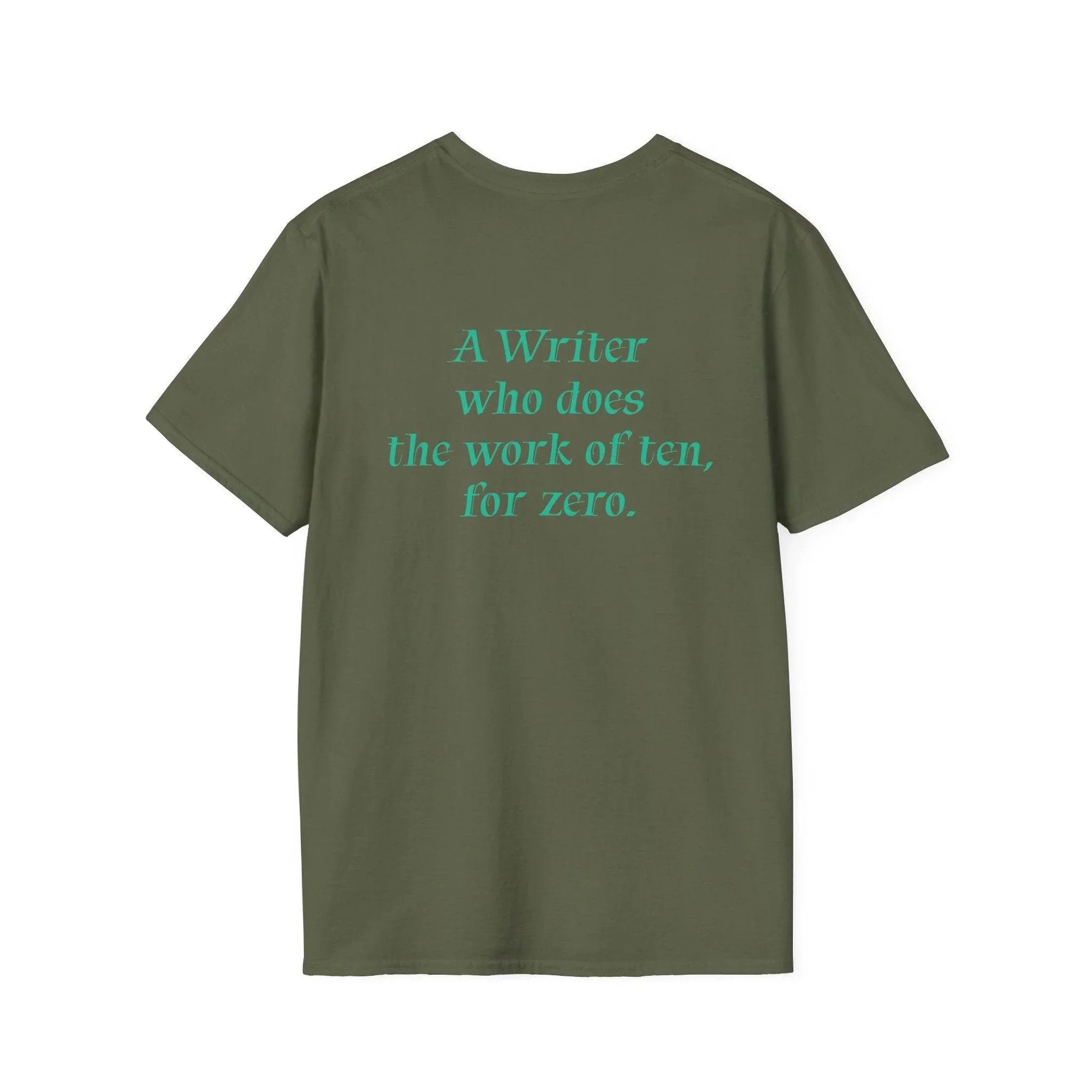 Unisex Softstyle T-Shirt - 'Indie Author' Inspirational - The Dreamer's Bookshop.