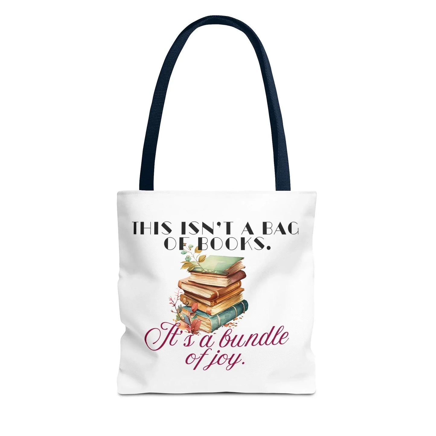 This isn't a Bag of Books - Tote Bag - Cozy Autumn Design - The Dreamer's Bookshop.