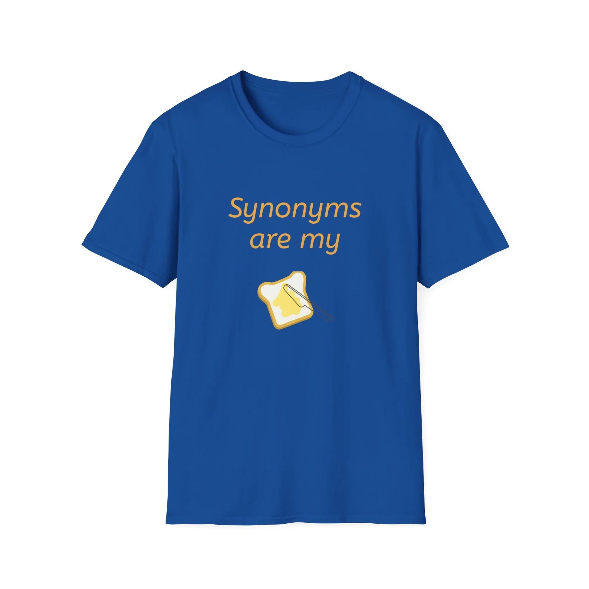 "Synonyms Are My Jam" Unisex Softstyle T-Shirt - Wordsmiths - The Dreamer's Bookshop.