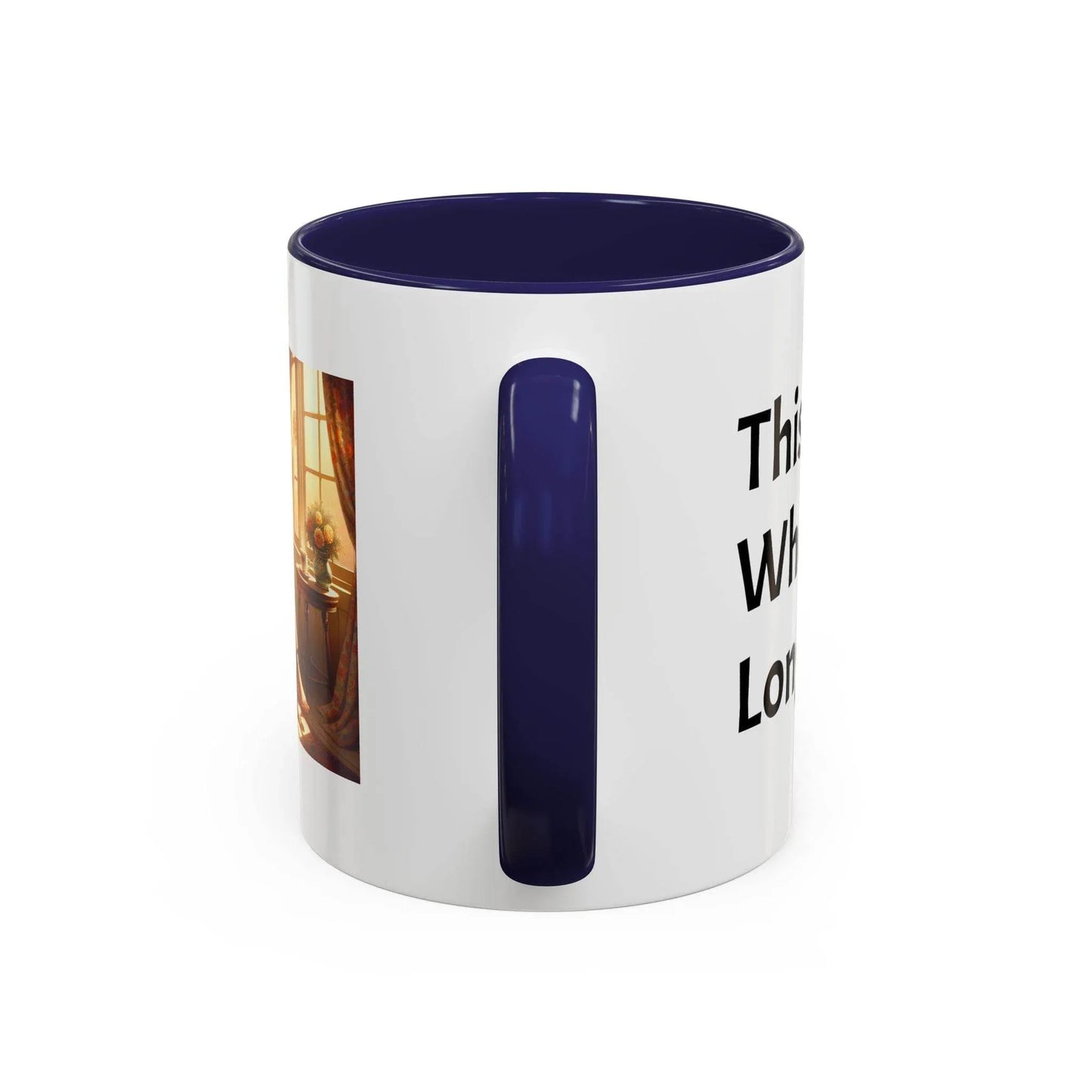 Cozy Reading Accent Coffee Mug - 11 oz - Perfect for Book Lovers - The Dreamer's Bookshop.
