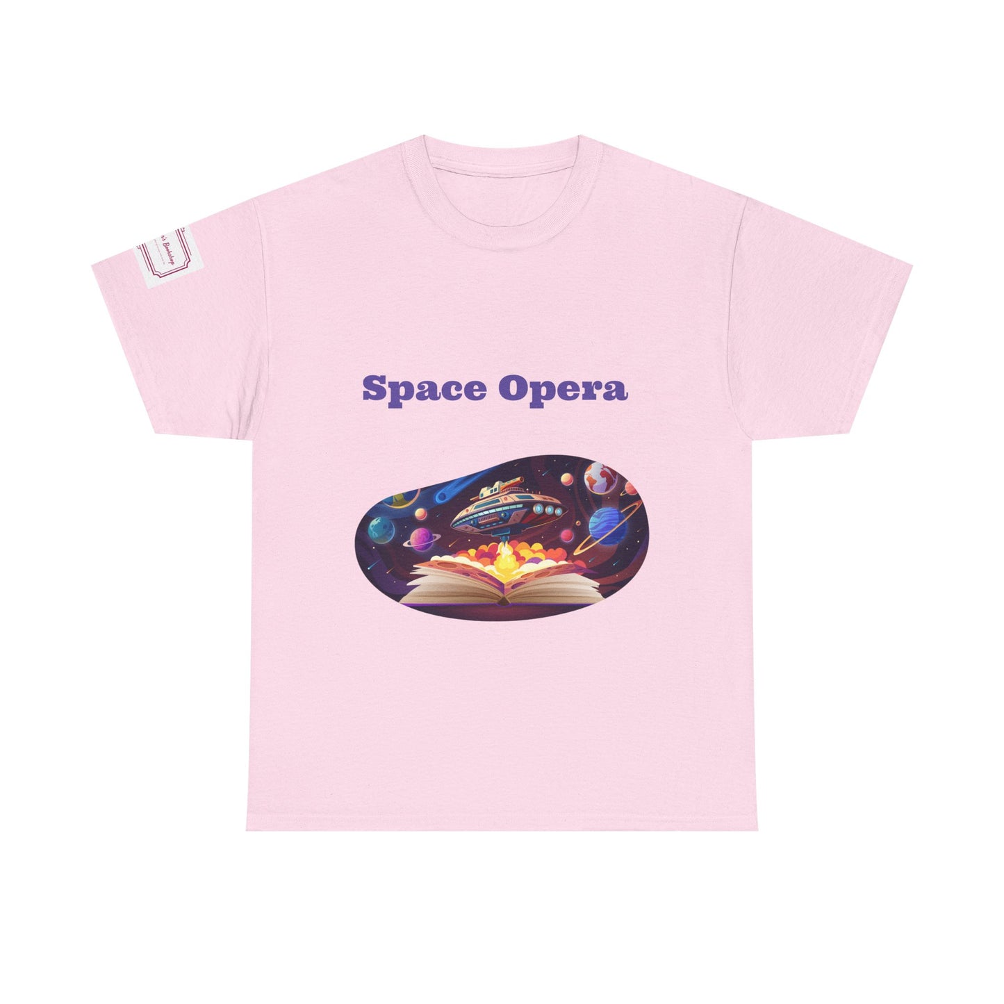 Space Opera - Unisex Heavy Cotton Tee - Sci-Fi Books