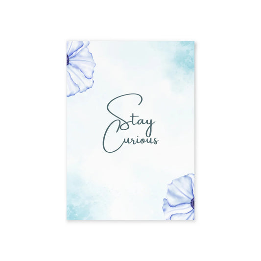 The Dreamer's Bookshop - Positive Affirmation Card "Stay Curious" - The Dreamer's Bookshop.