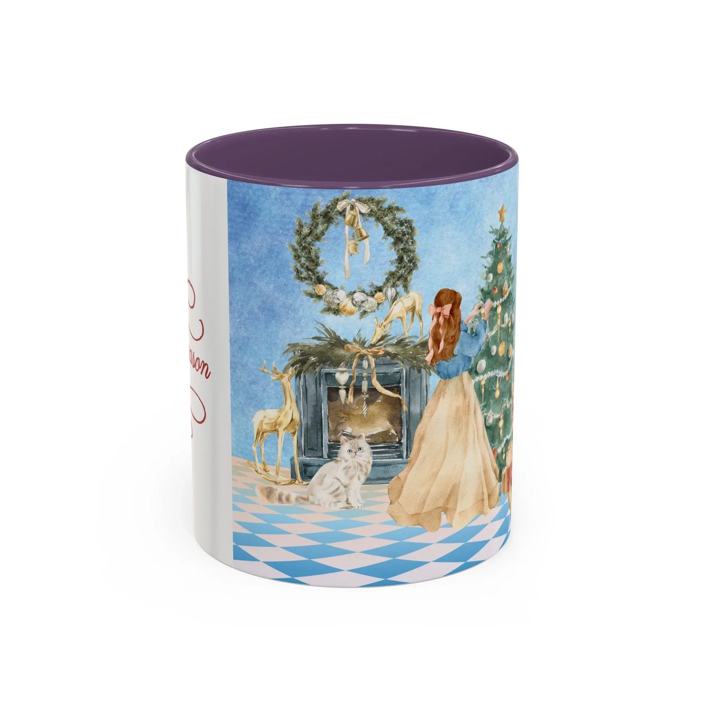 Christmas Tree Decoration - Coffee Mug Gift - tis the season - The Dreamer's Bookshop.