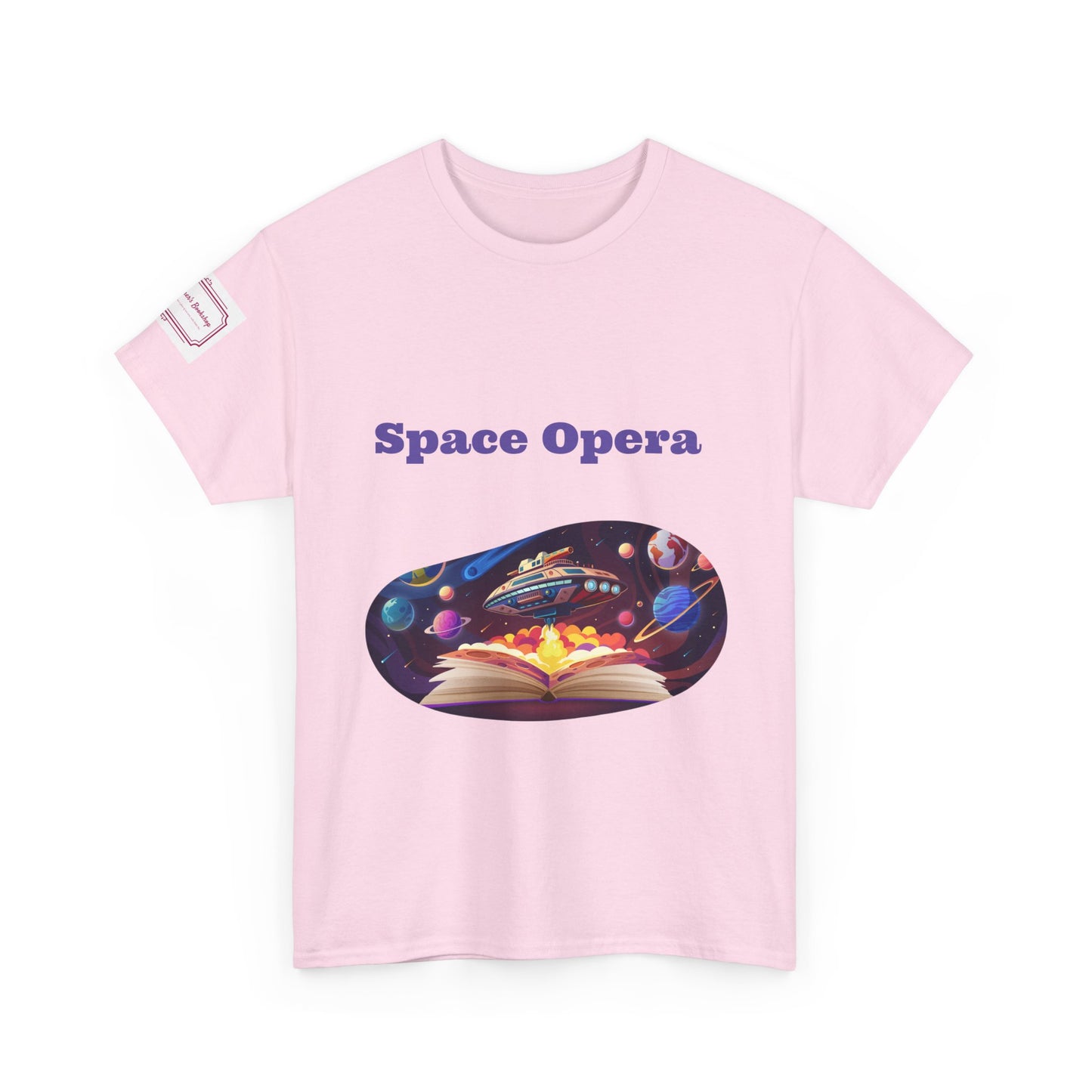 Space Opera - Unisex Heavy Cotton Tee - Sci-Fi Books