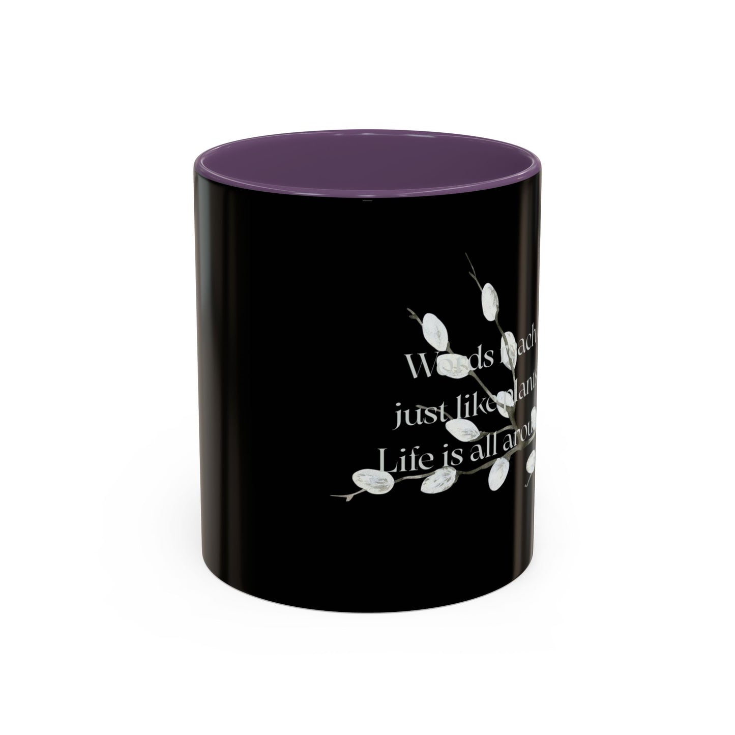 Words Reach Out - Coffee Mug - Gift for Book Lovers