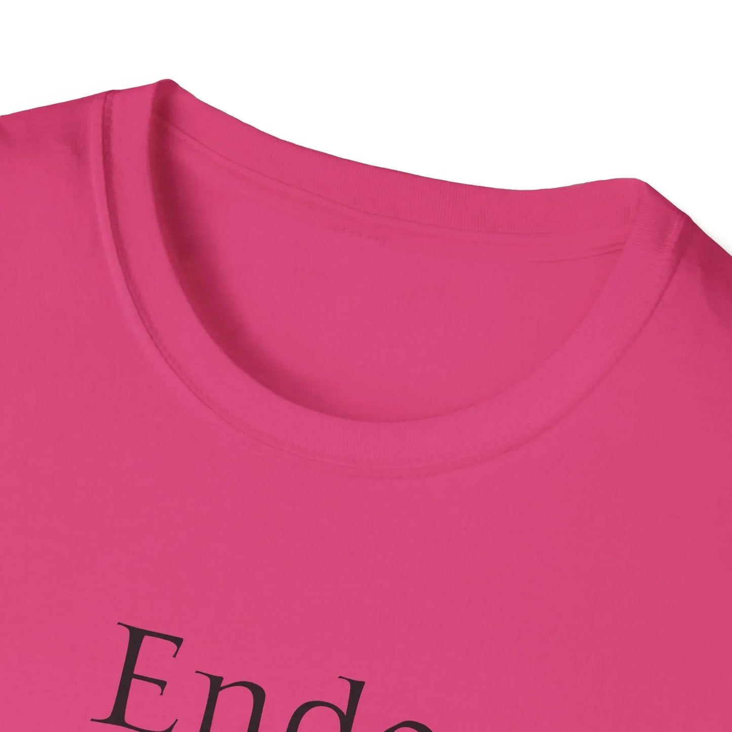 Endometriosis Warrior Unisex Softstyle T-Shirt - Empowering Battle for Women's Health - The Dreamer's Bookshop.
