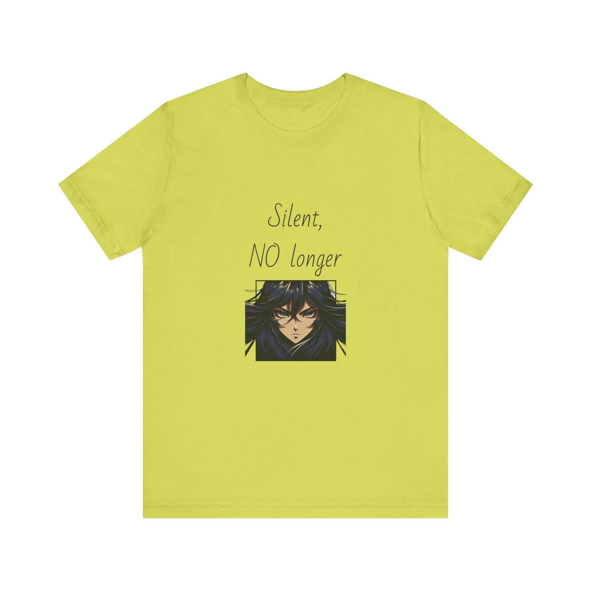 Fierce Survivor Unisex Short Sleeve Tee - Silent, NO longer - The Dreamer's Bookshop.