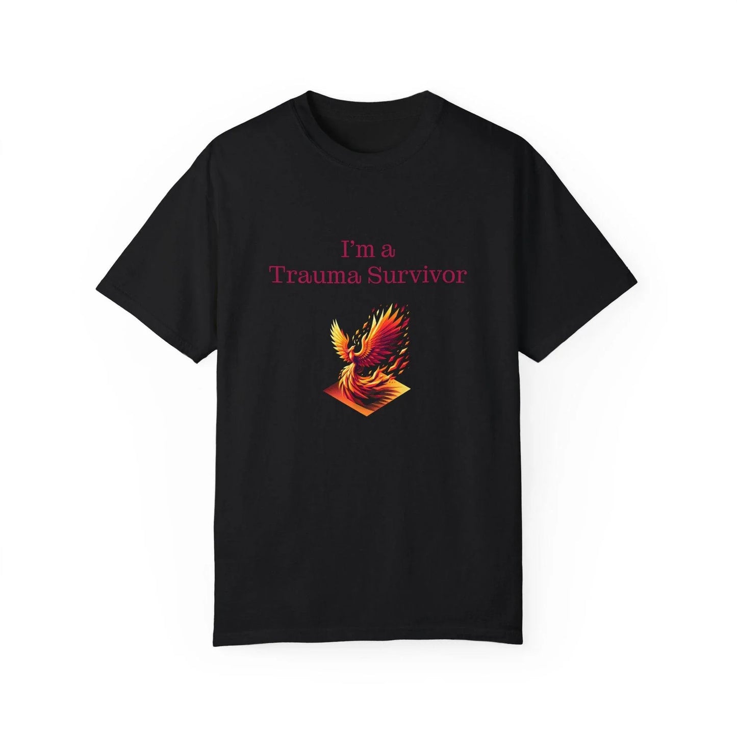 Trauma Survivor Unisex T-Shirt - Empowering Tee for Healthcare Awareness - The Dreamer's Bookshop.