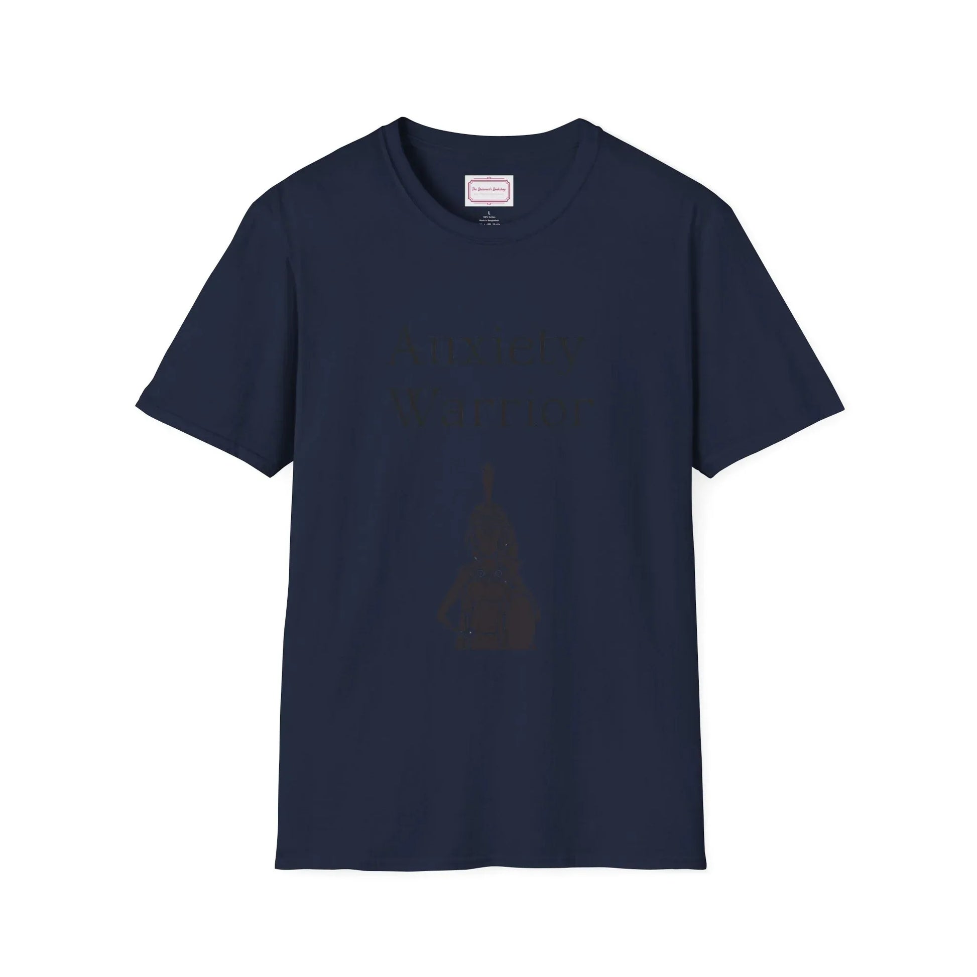 Anxiety Warrior Unisex Softstyle T-Shirt - Embrace Your Battles - The Dreamer's Bookshop.