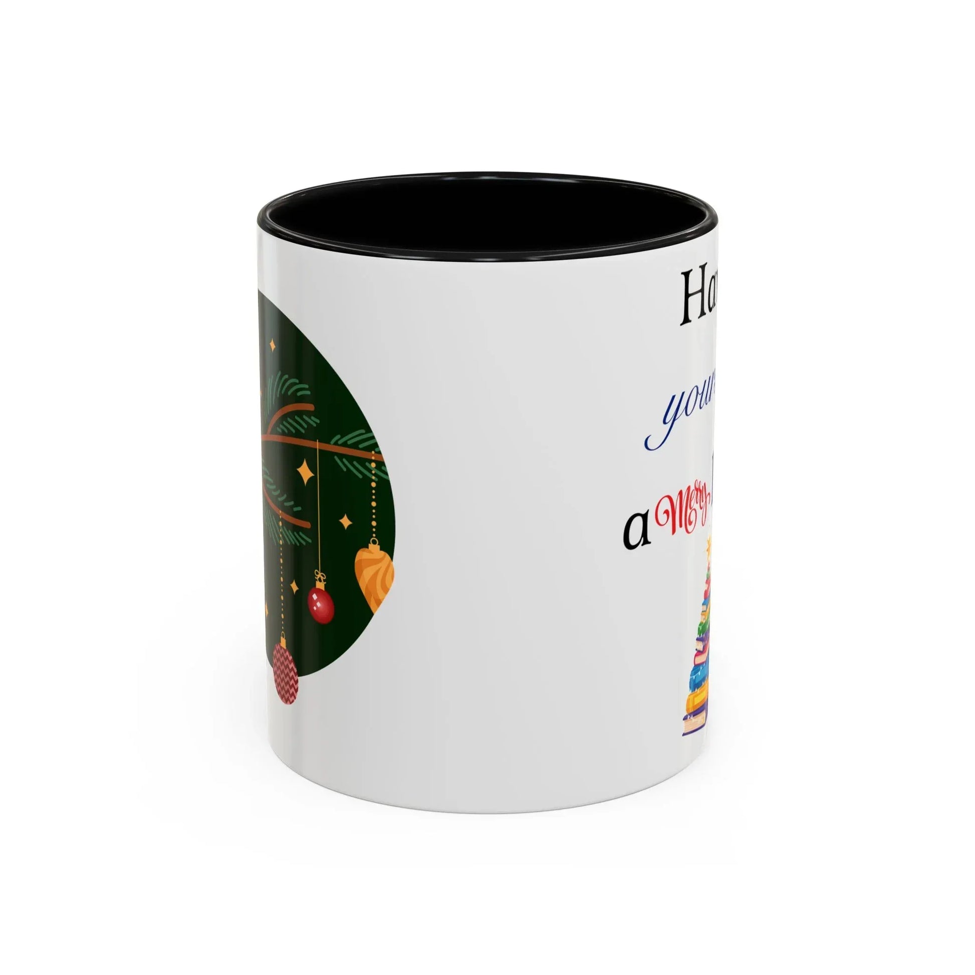 A Merry Little Bookmas - Coffee Mug - Gift for Book Lovers - The Dreamer's Bookshop.
