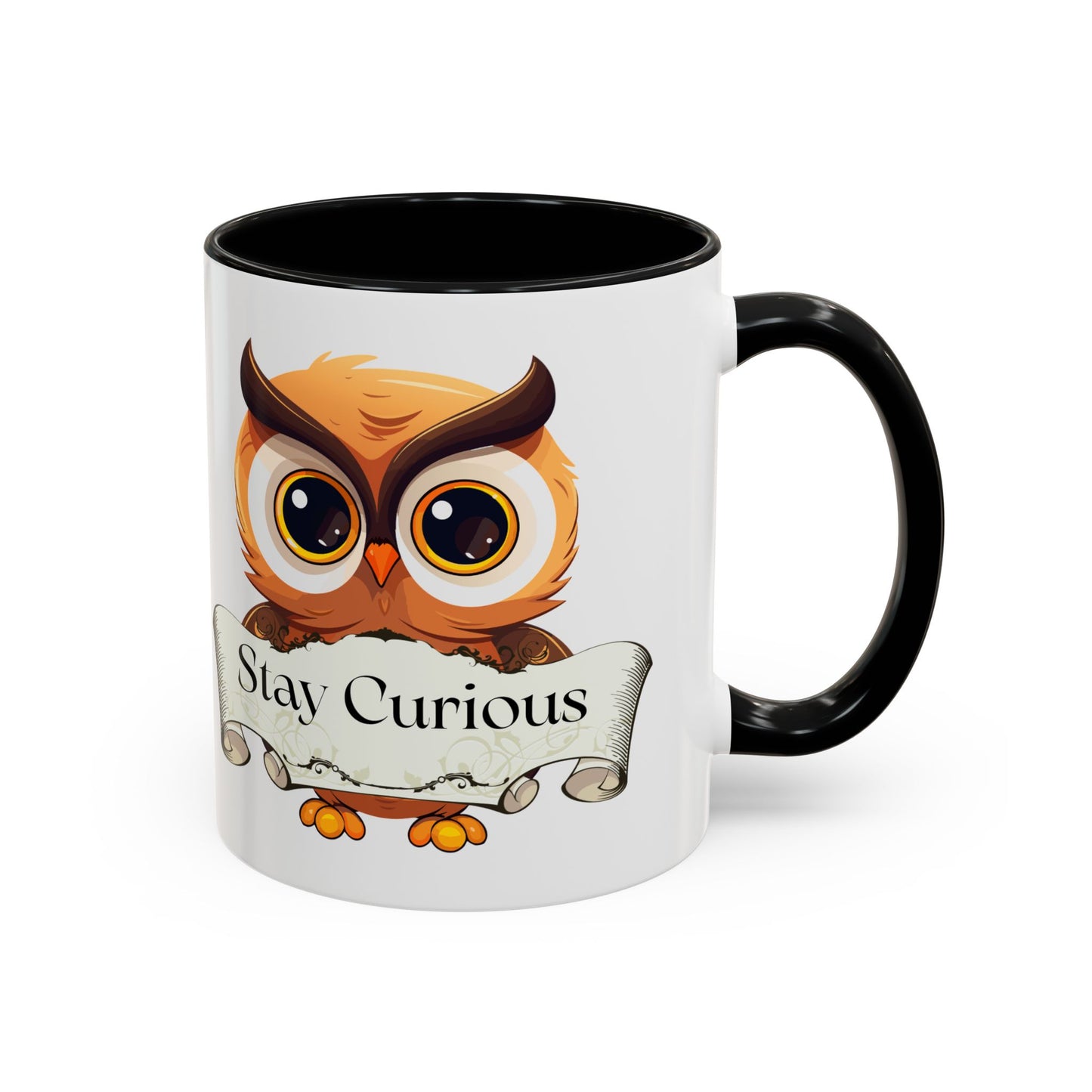 Stay Curious - Coffee Mug - Gift for Book Lovers