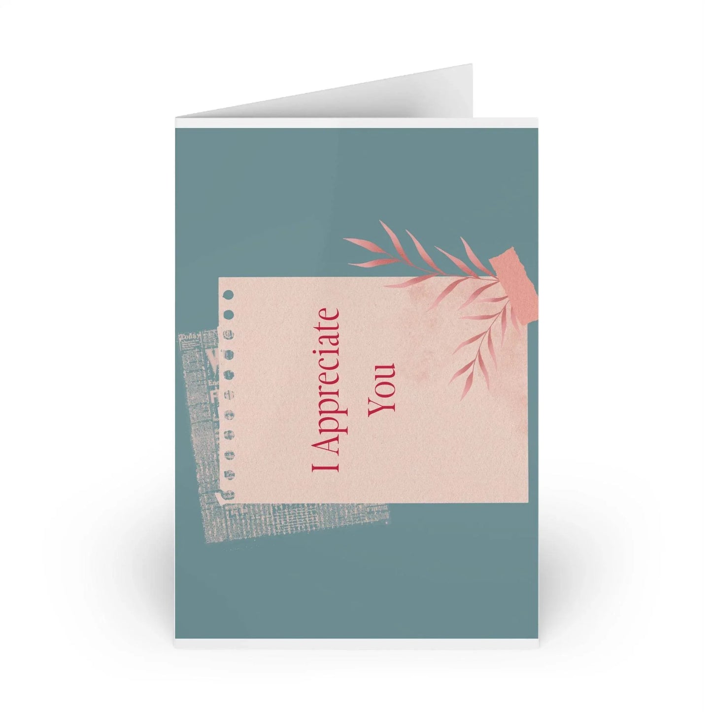 The Dreamer's Bookshop Appreciation "I Appreciate You" Print Card - The Dreamer's Bookshop.
