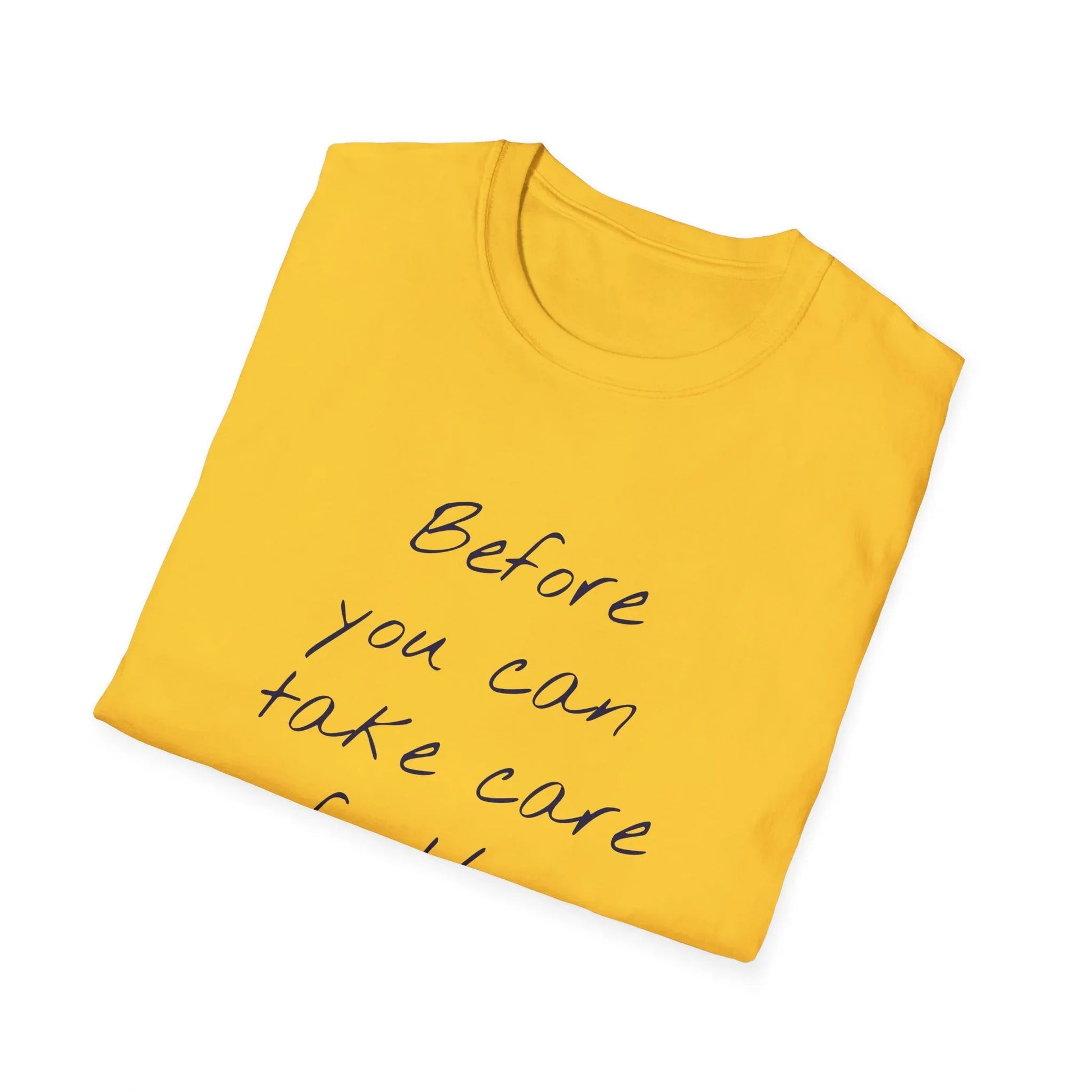 Unisex -Inspired T-Shirt - "Take Care" - Inspirational - The Dreamer's Bookshop.