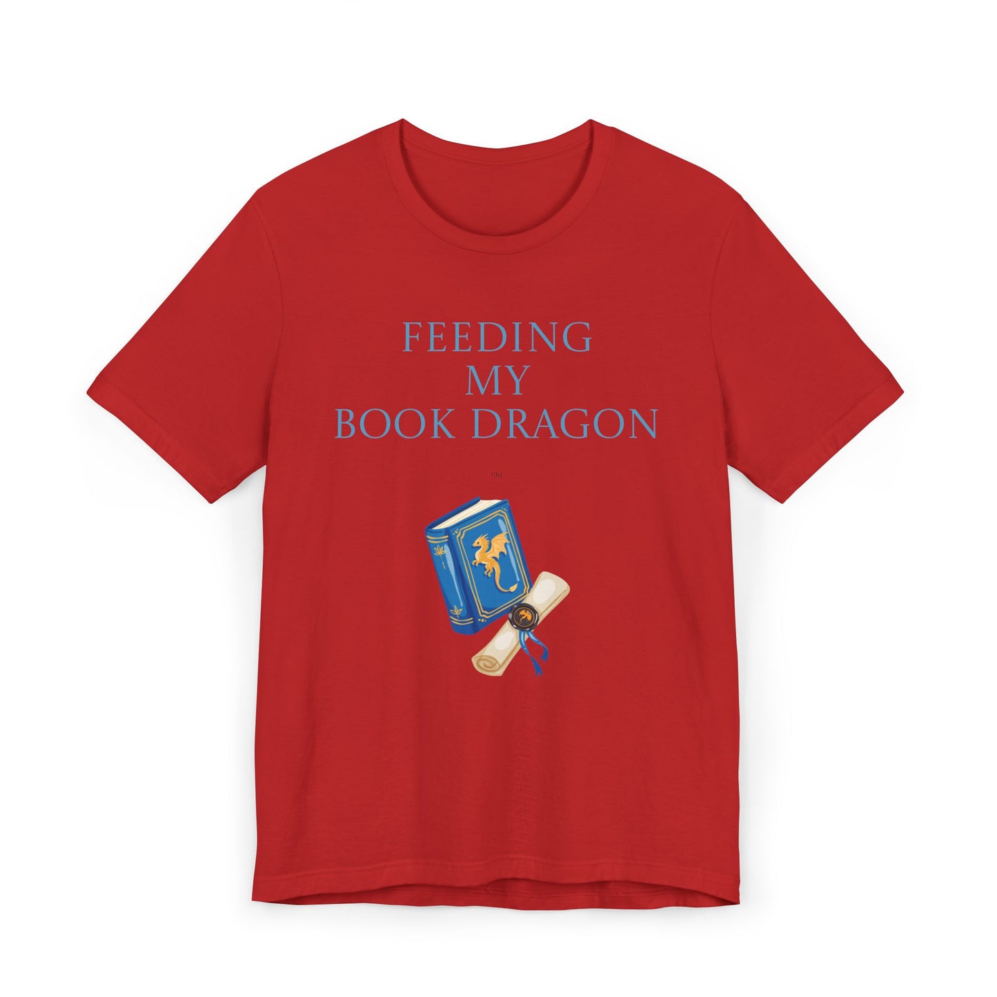 Unisex Jersey T-Shirt - Book Dragon