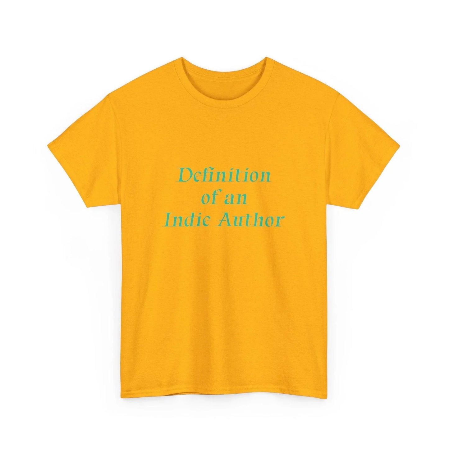 Indie Author - Unisex Heavy Cotton Tee - Creative Apparel - The Dreamer's Bookshop.