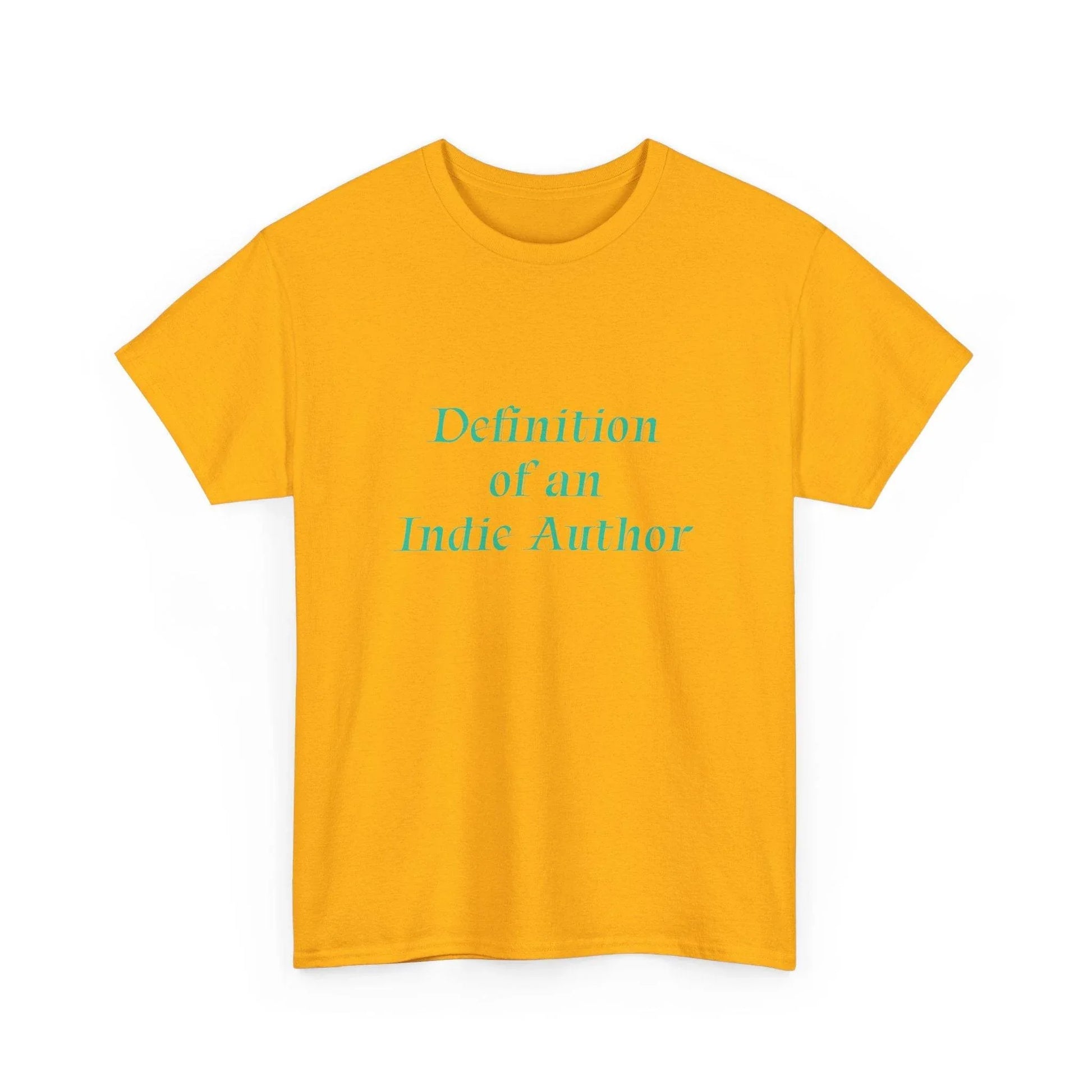 Indie Author - Unisex Heavy Cotton Tee - Creative Apparel - The Dreamer's Bookshop.