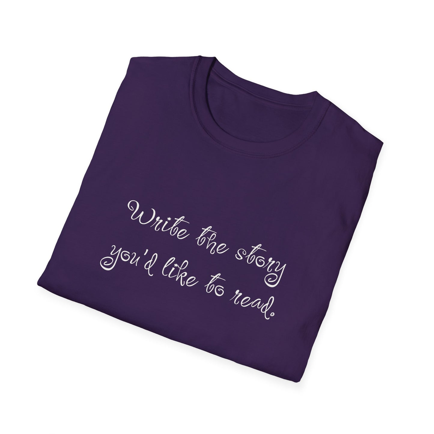 Inspirational Unisex Softstyle T-Shirt - Write the Story