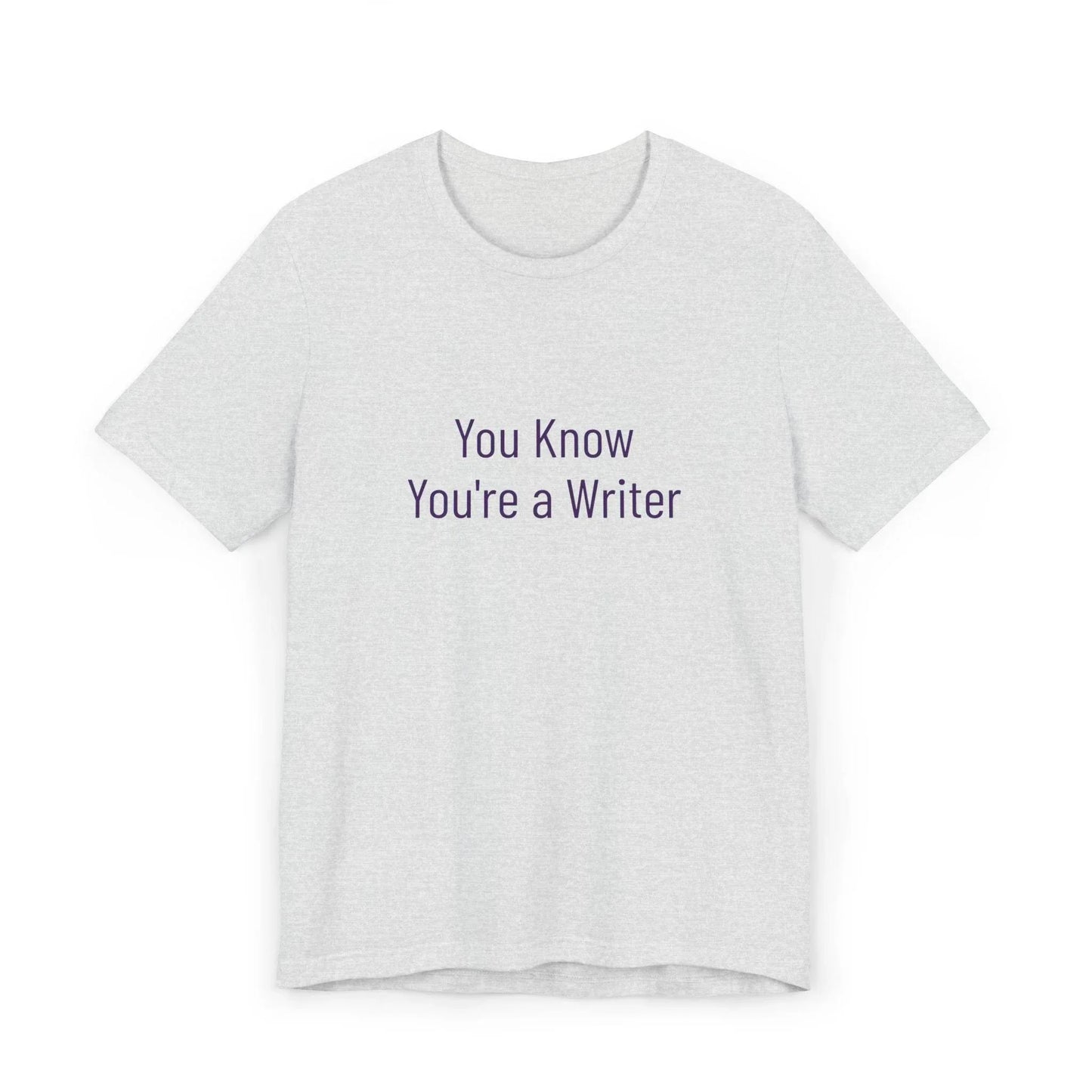Unisex Jersey T-Shirt - 'You Know' Philosophical - The Dreamer's Bookshop.