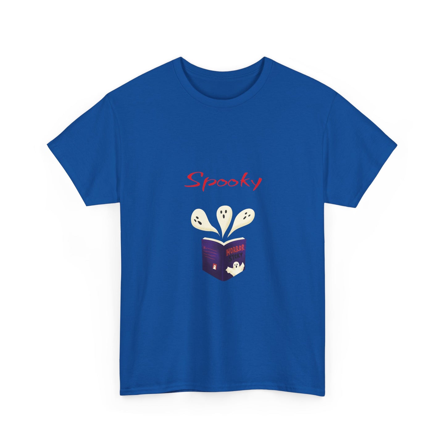 CA - Fiction -  Graphic Tee - Unisex Heavy Cotton T-Shirt Spooky Books