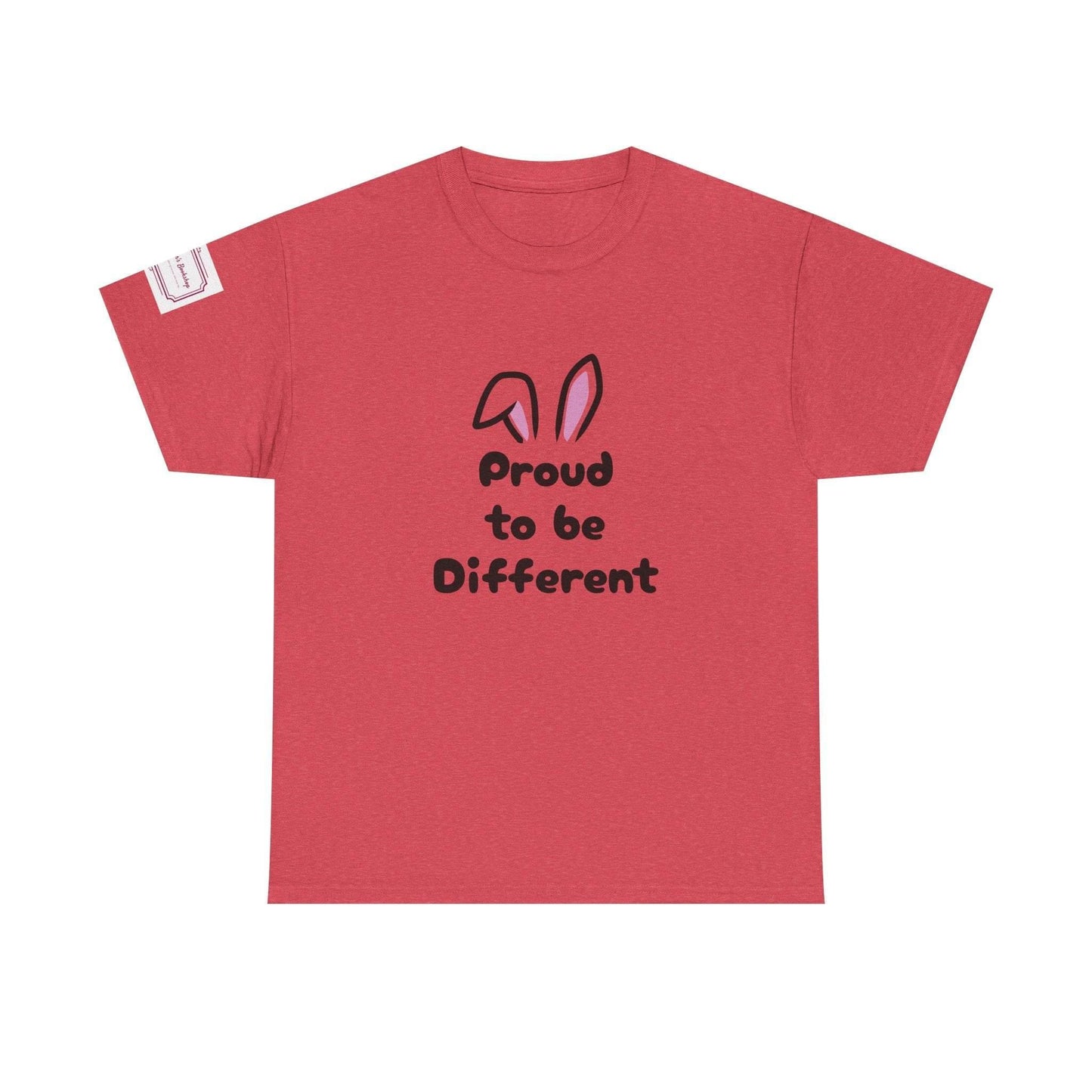 Proud to Be Different Unisex Heavy Cotton Tee – Celebrate Uniqueness - The Dreamer's Bookshop.