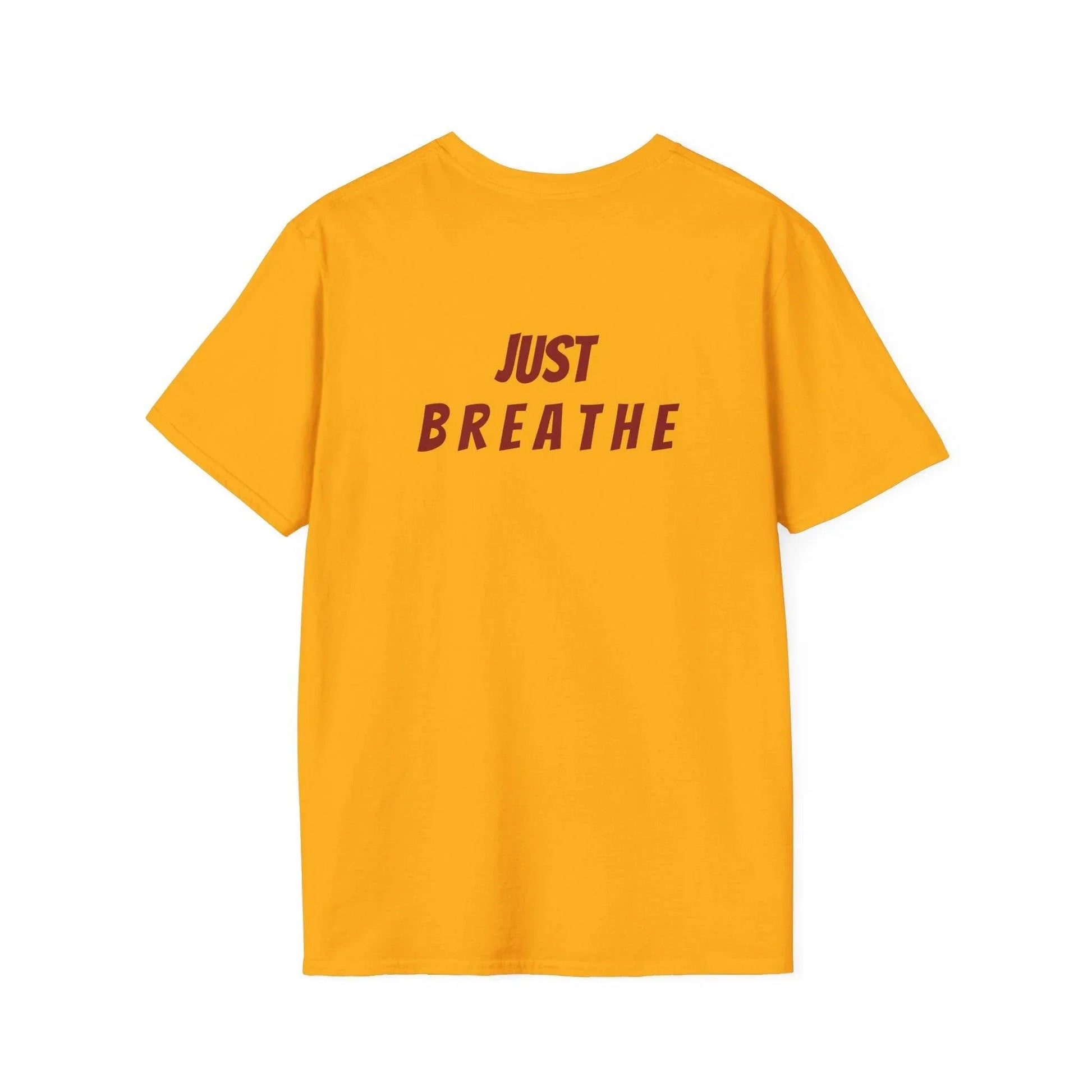 Unisex Softstyle T-Shirt - 'Just Breathe' - The Dreamer's Bookshop.