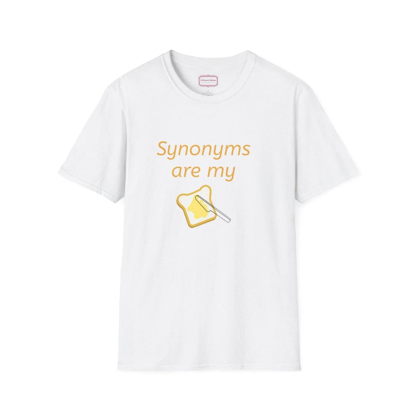Synonyms Are My Jam Unisex Softstyle T-Shirt - Perfect Gift for Word Lovers - The Dreamer's Bookshop.