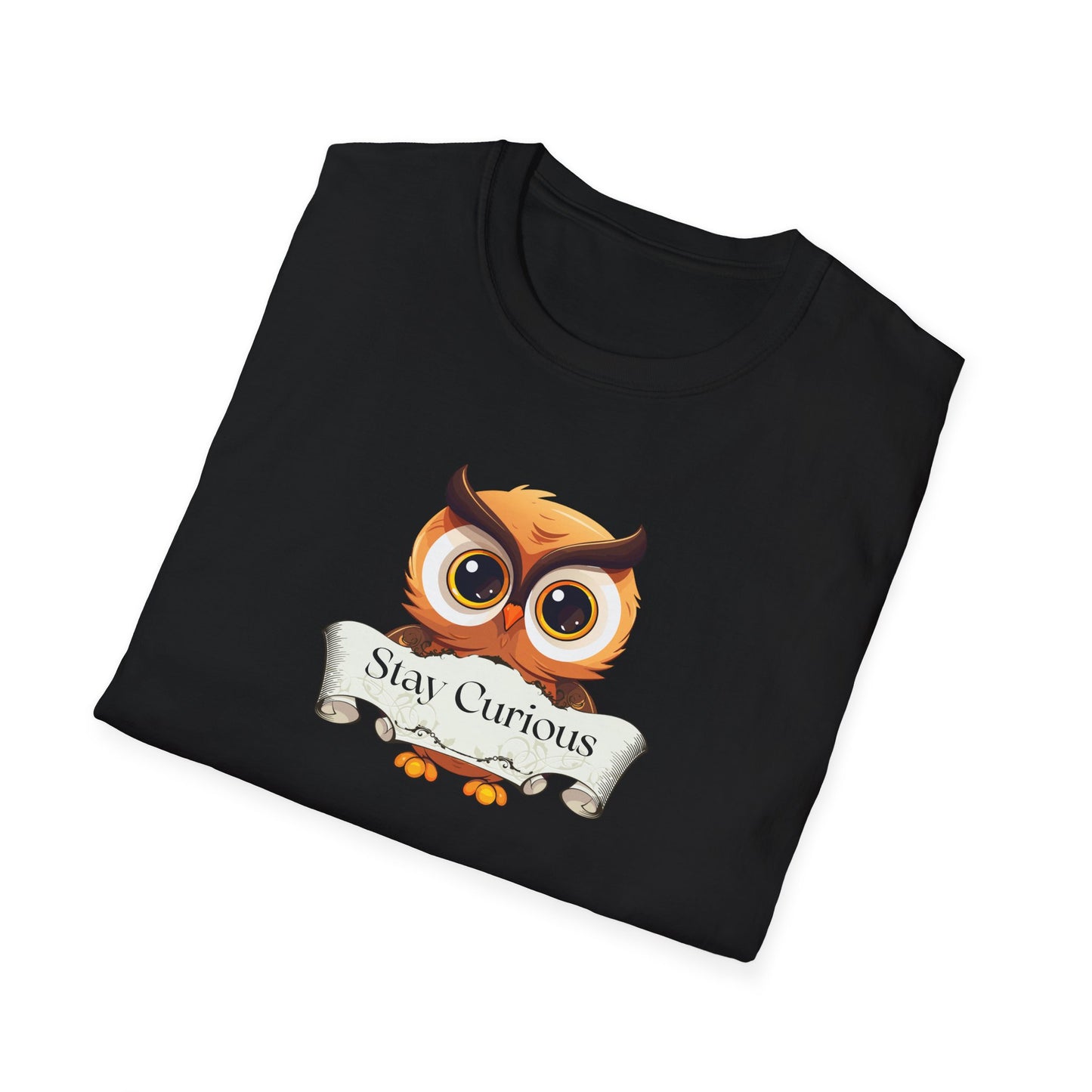 Unisex T-Shirt - "Stay Curious" for Book Lovers