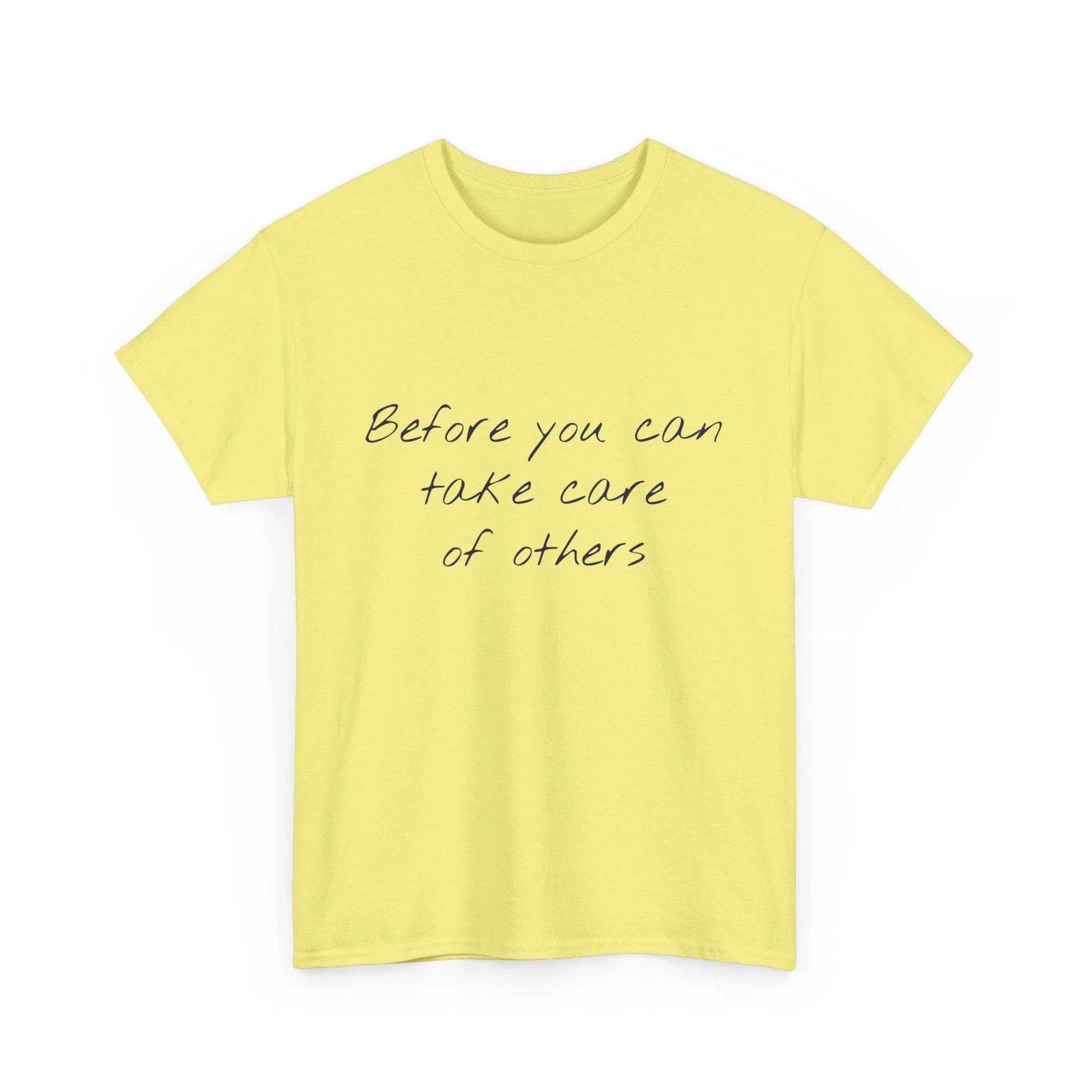 Take Care - Unisex Heavy Cotton Tee - Creative Apparel - The Dreamer's Bookshop.