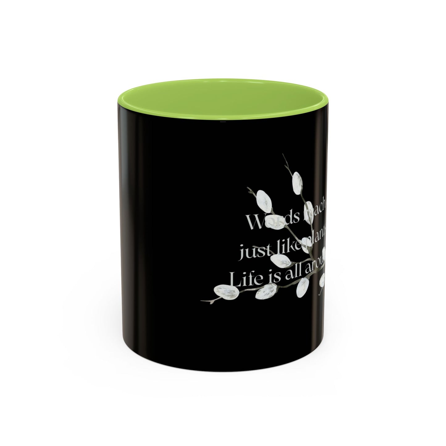 Words Reach Out - Coffee Mug - Gift for Book Lovers