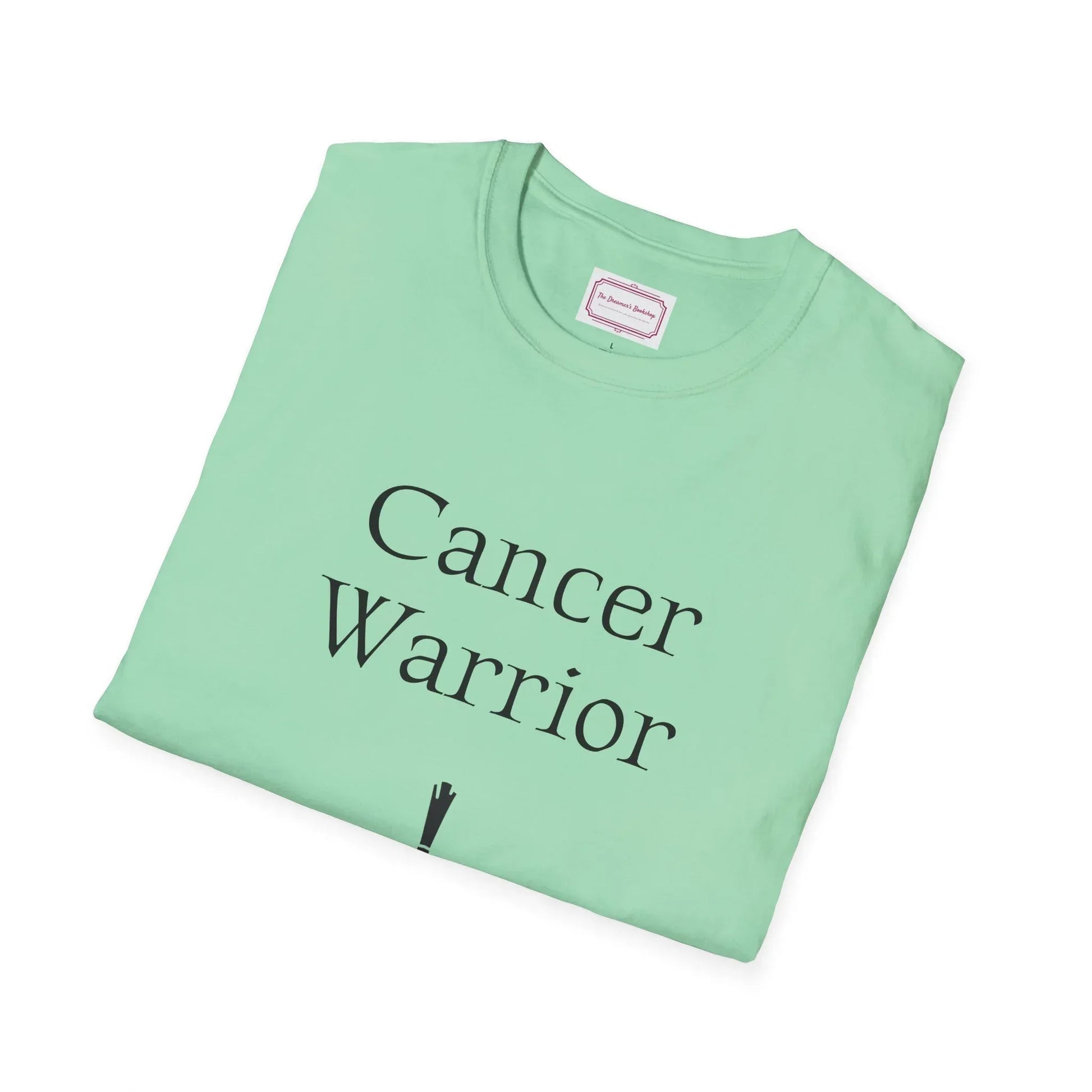 Cancer Warrior Unisex Softstyle T-Shirt - Embrace Your Battles - The Dreamer's Bookshop.