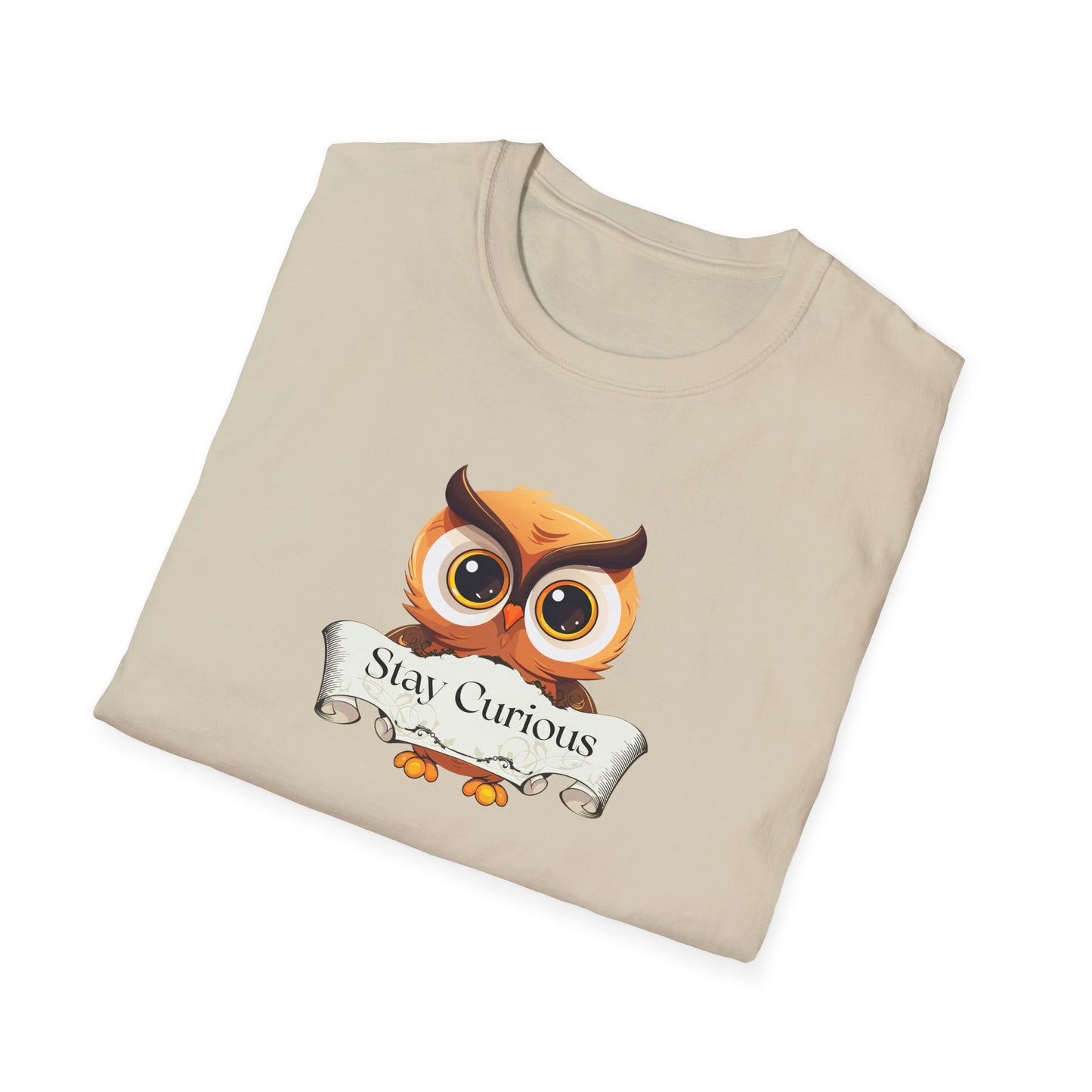 Unisex T-Shirt - "Stay Curious" for Book Lovers
