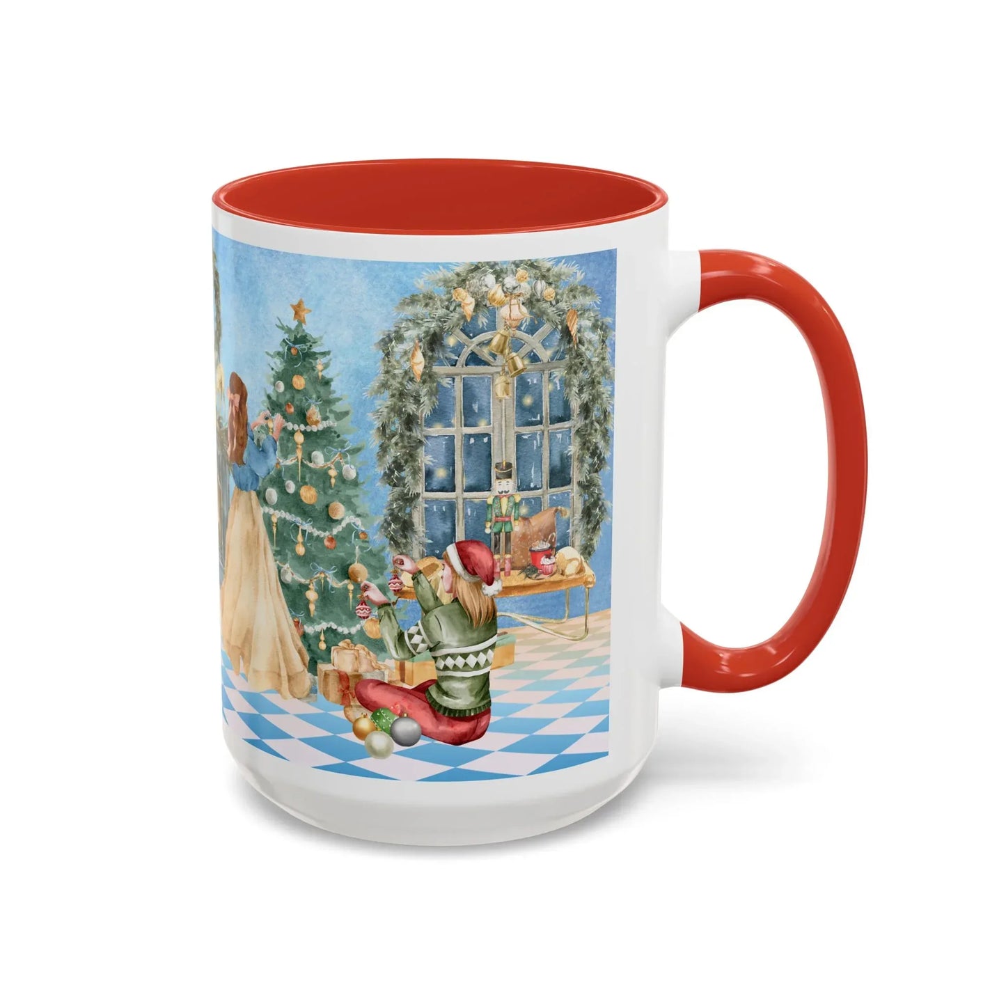 Christmas Tree Decoration Coffee Mug - 11oz & 15oz - tis the season - The Dreamer's Bookshop.