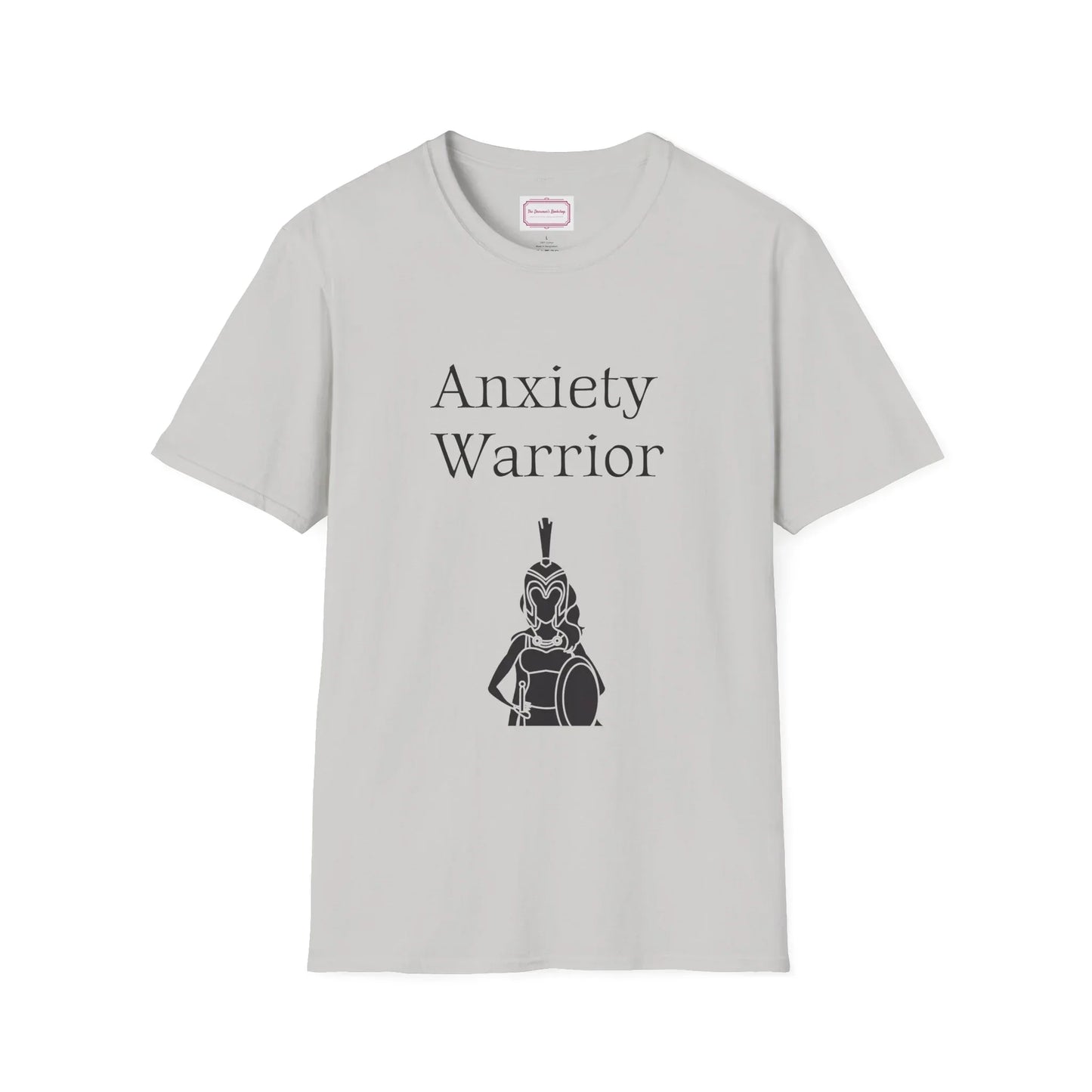 Anxiety Warrior Unisex Softstyle T-Shirt - Embrace Your Battles - The Dreamer's Bookshop.