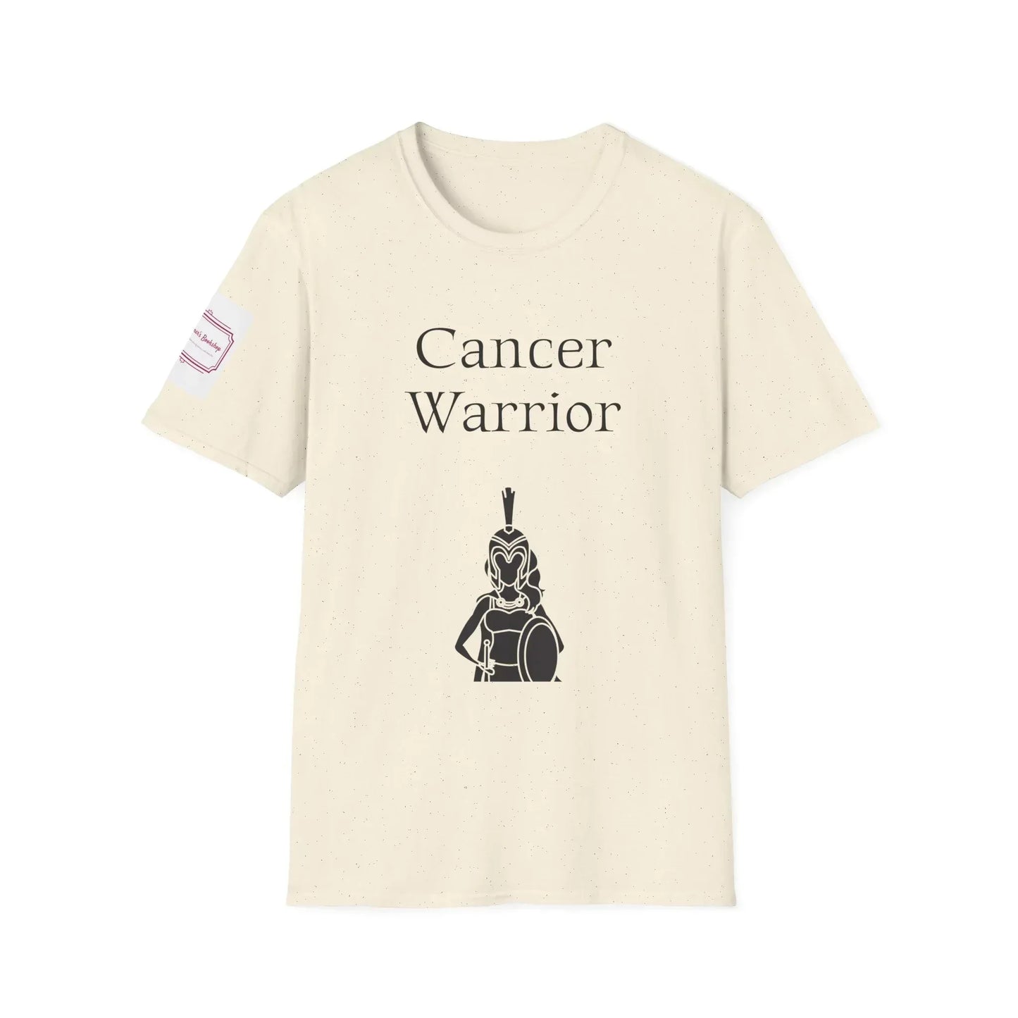 Cancer Warrior Unisex Softstyle T-Shirt - Empowering Battle for Women's Health - The Dreamer's Bookshop.