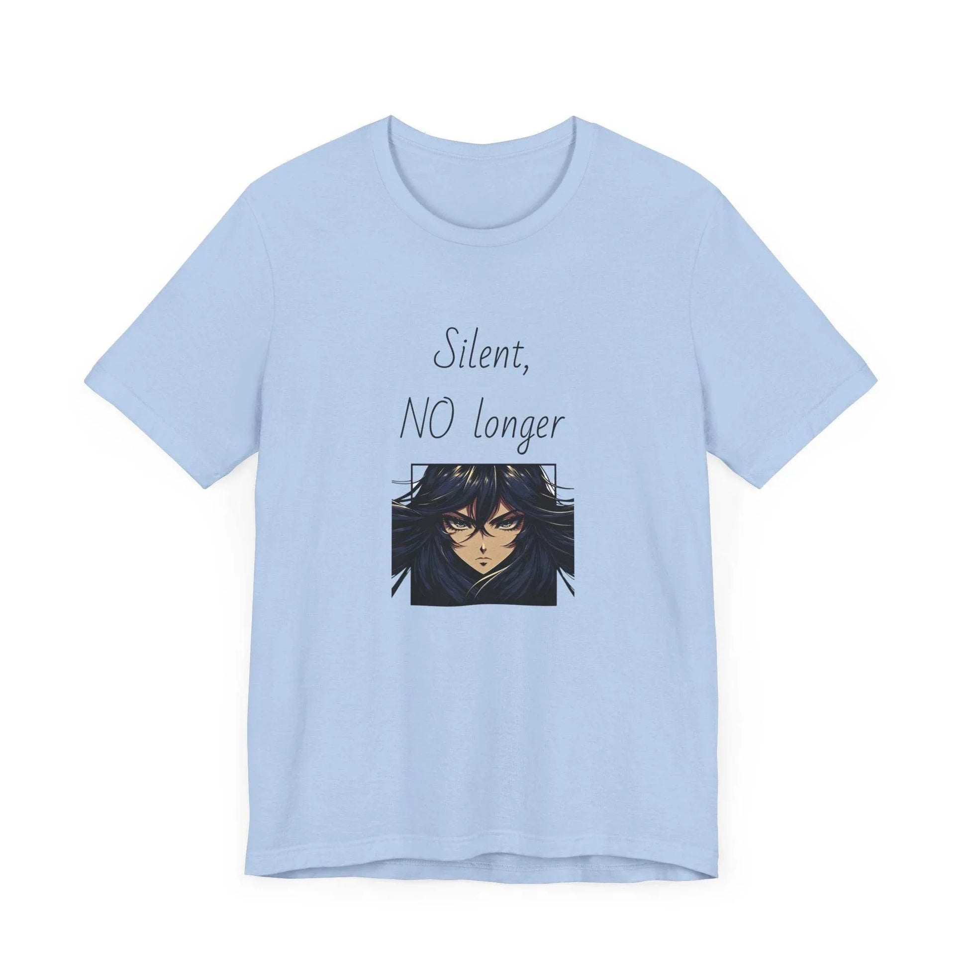 Silent, NO longer Inspirational T-Shirt | Unisex Short Sleeve Tee - The Dreamer's Bookshop.