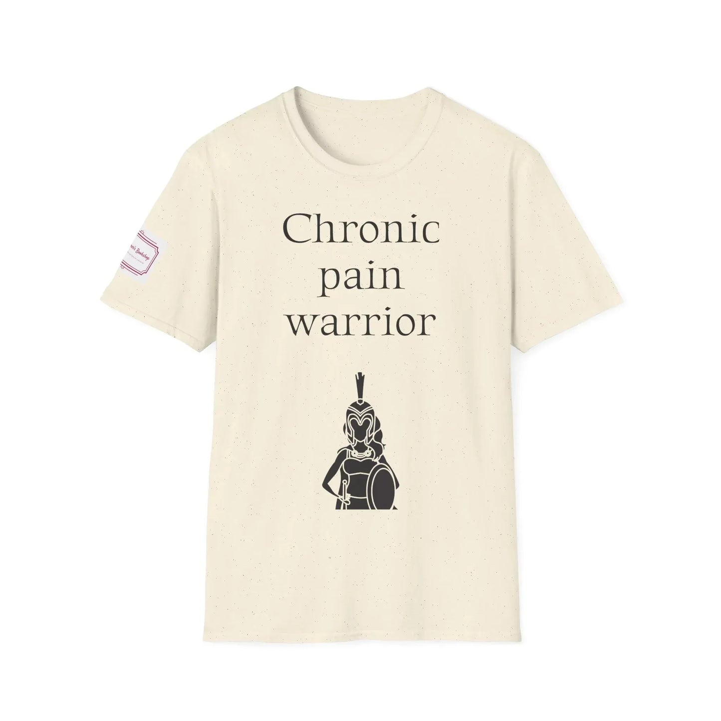 Chronic Pain Warrior Unisex Softstyle T-Shirt - Empowering Graphic Tee for Mental Health Awareness - The Dreamer's Bookshop.
