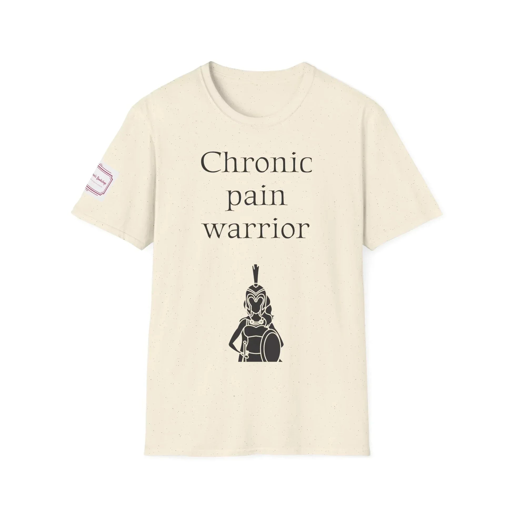 Chronic Pain Warrior Unisex Softstyle T-Shirt - Empowering Graphic Tee for Mental Health Awareness - The Dreamer's Bookshop.