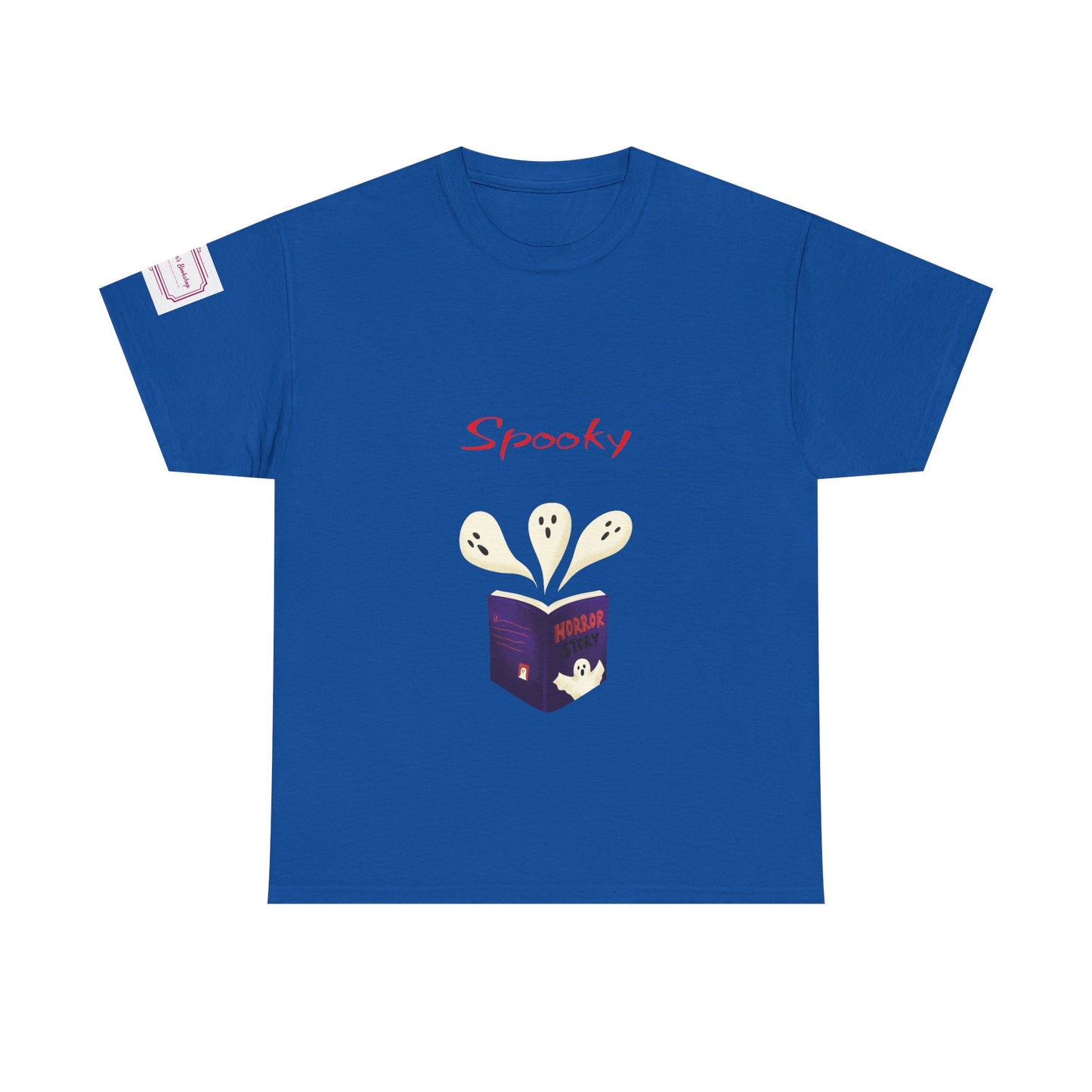 UK - Fiction -  Unisex Heavy Cotton Tee - Spooky Books
