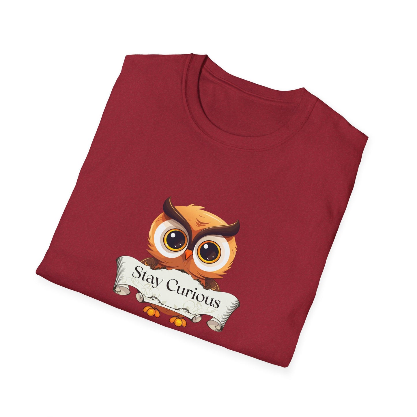 Inspirational Unisex Softstyle T-Shirt - Stay Curious