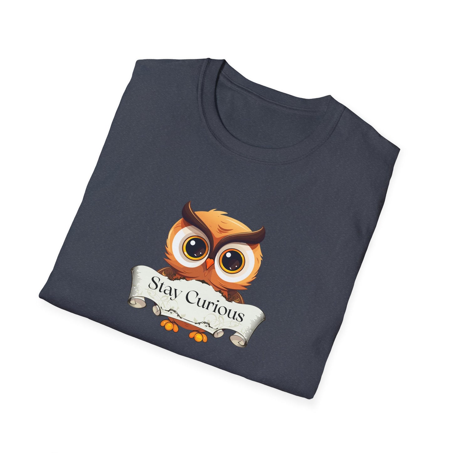 Inspirational Unisex Softstyle T-Shirt - Stay Curious