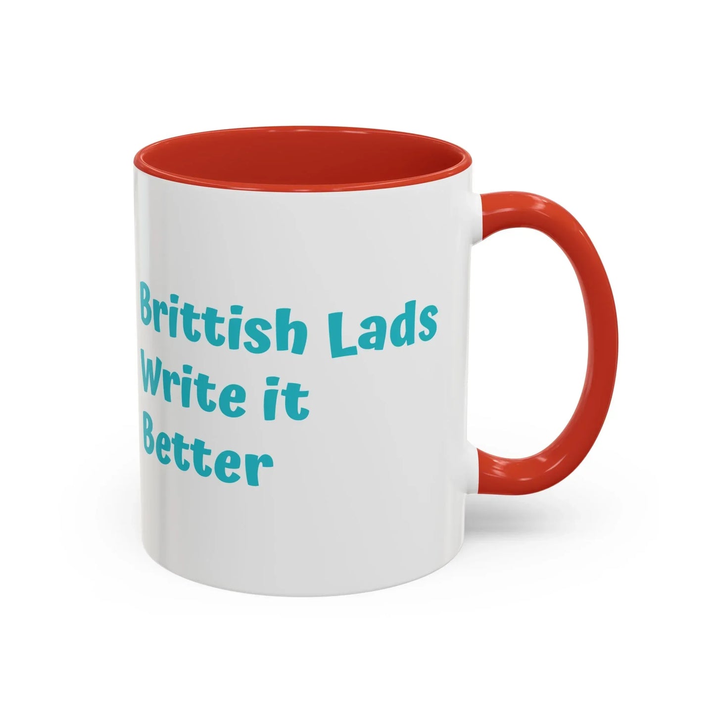 Brittish Lads Write it Better Coffee Mug - Gift for Book Lovers - The Dreamer's Bookshop.