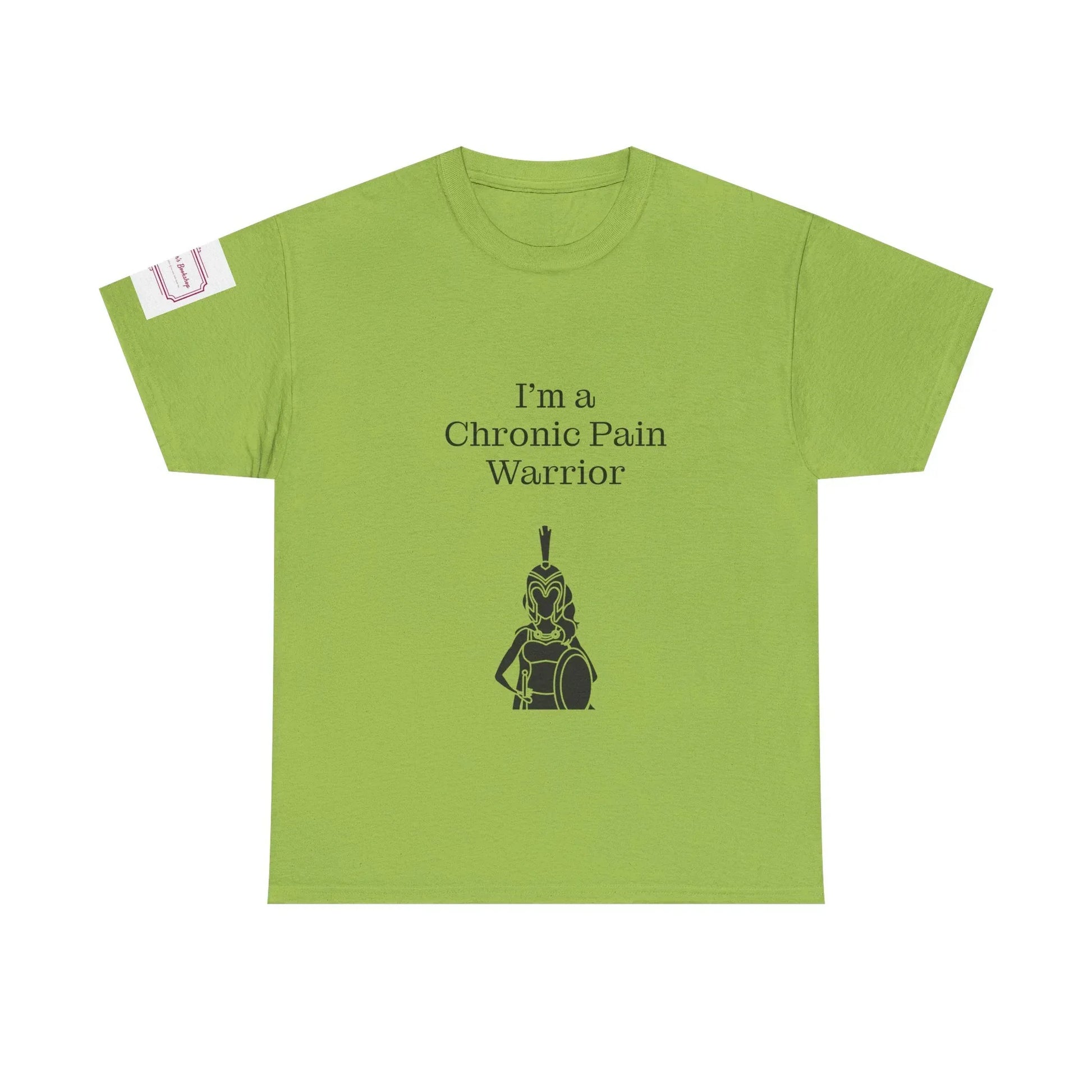 Chronic Pain Warrior Unisex Heavy Cotton Tee - Empowering Apparel for Health Awareness - The Dreamer's Bookshop.