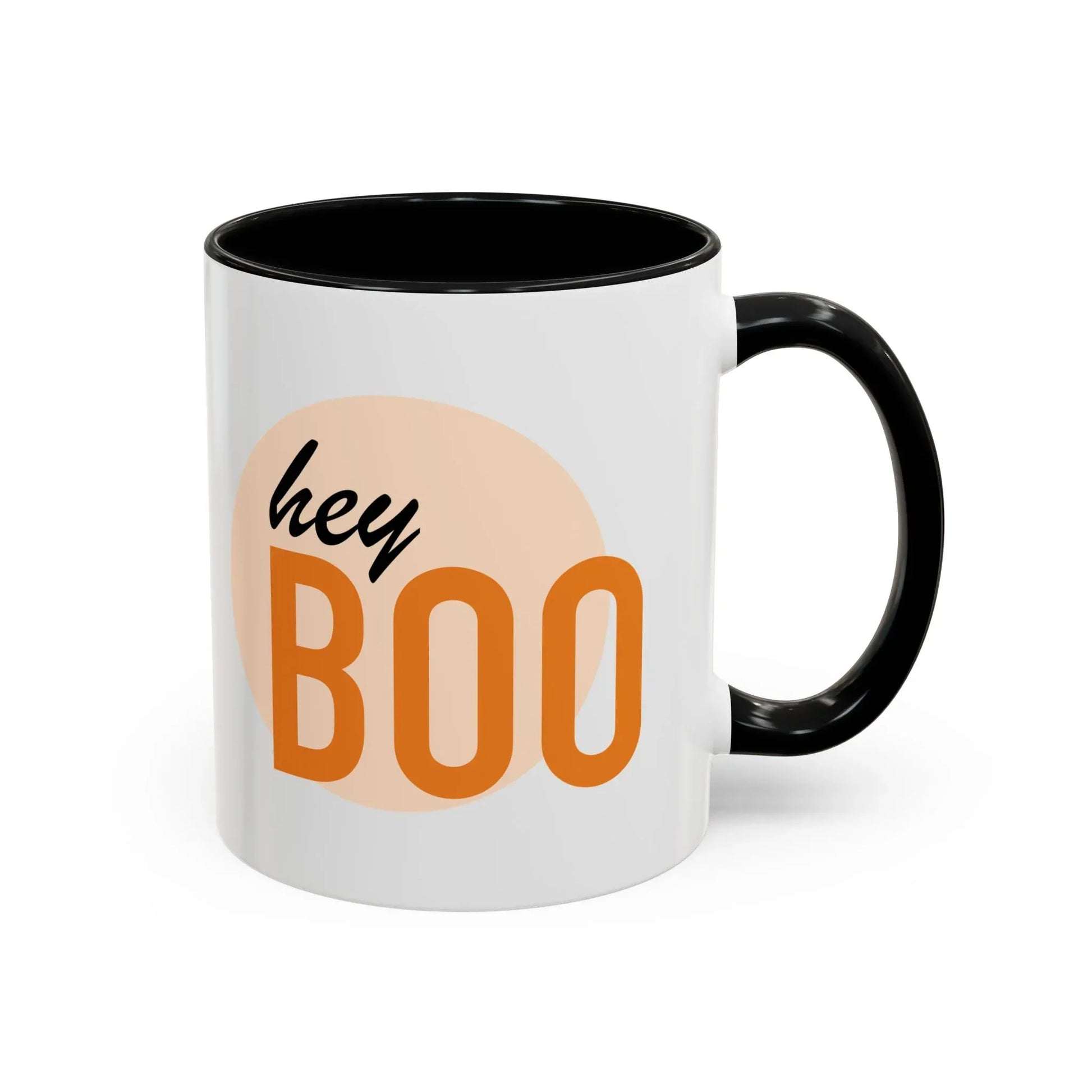 Hey Boo Spooky Coffee Mug - 11oz & 15oz Halloween - The Dreamer's Bookshop.