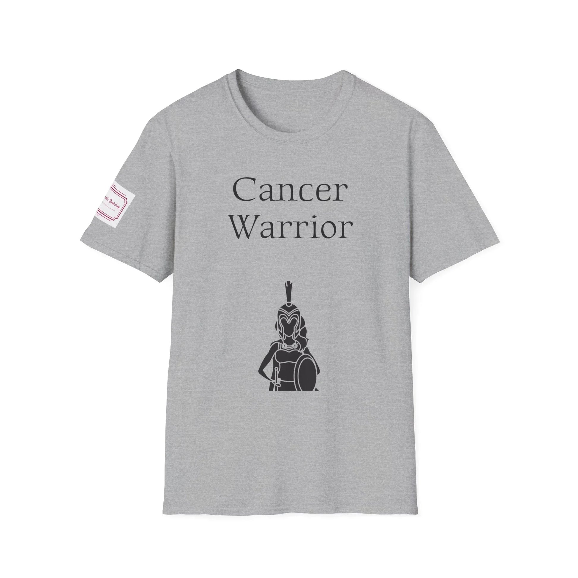 Cancer Warrior Unisex Softstyle T-Shirt - Empowering Graphic Tee for Women's Health Awarenes - The Dreamer's Bookshop.