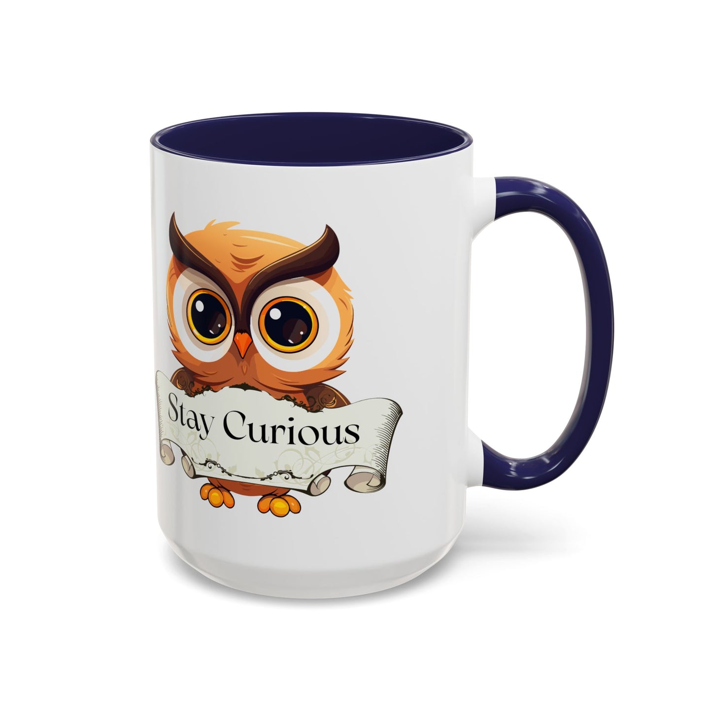 Dreamer's Bookshop "Stay Curious" Coffee Mug - Perfect Gift for Book Lovers