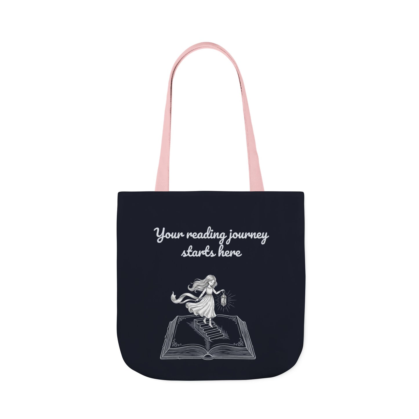 Whimsical Tote Bag - "Reading Journey"