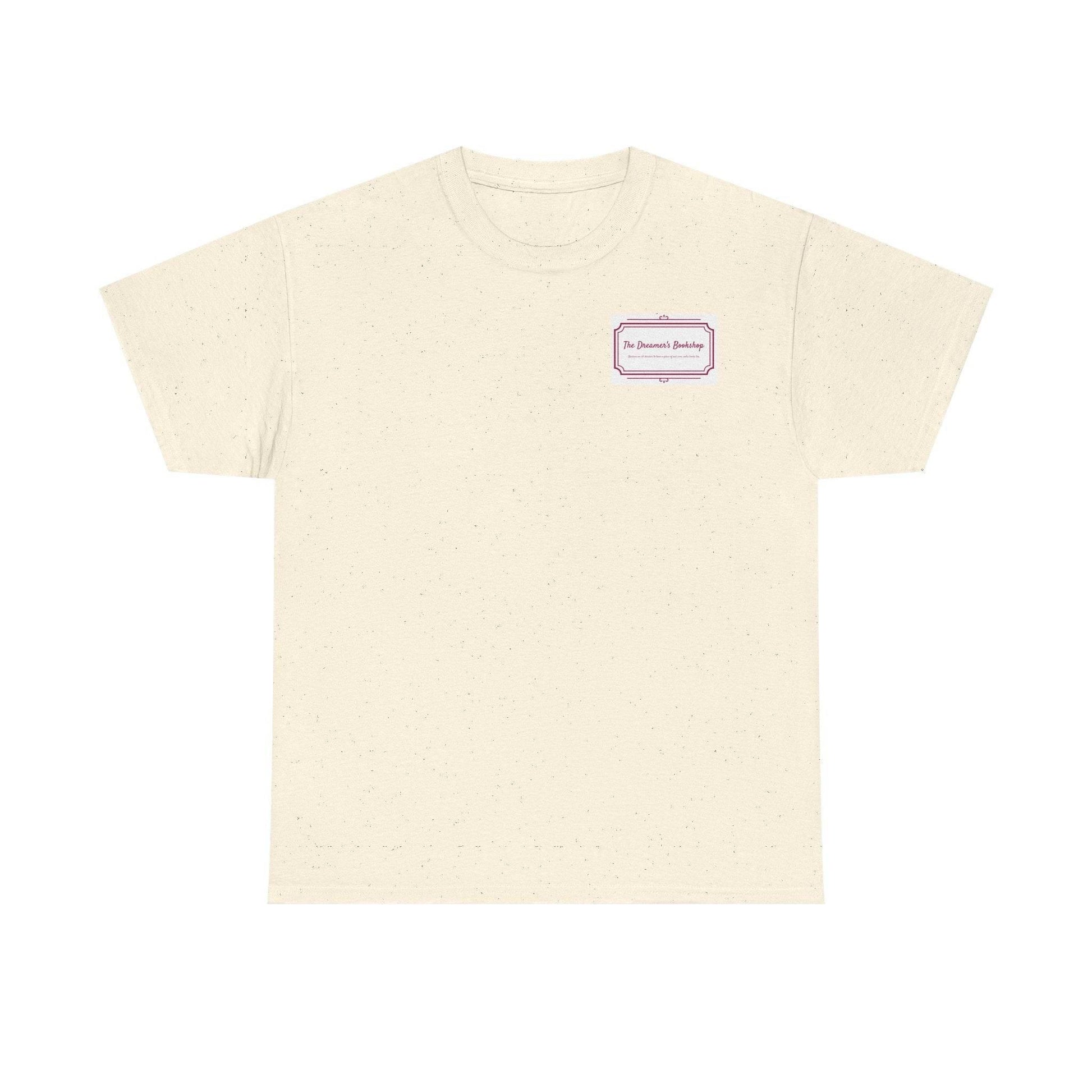 Personalized Unisex Heavy Cotton Tee - Perfect for Casual Days & Gifts - The Dreamer's Bookshop.
