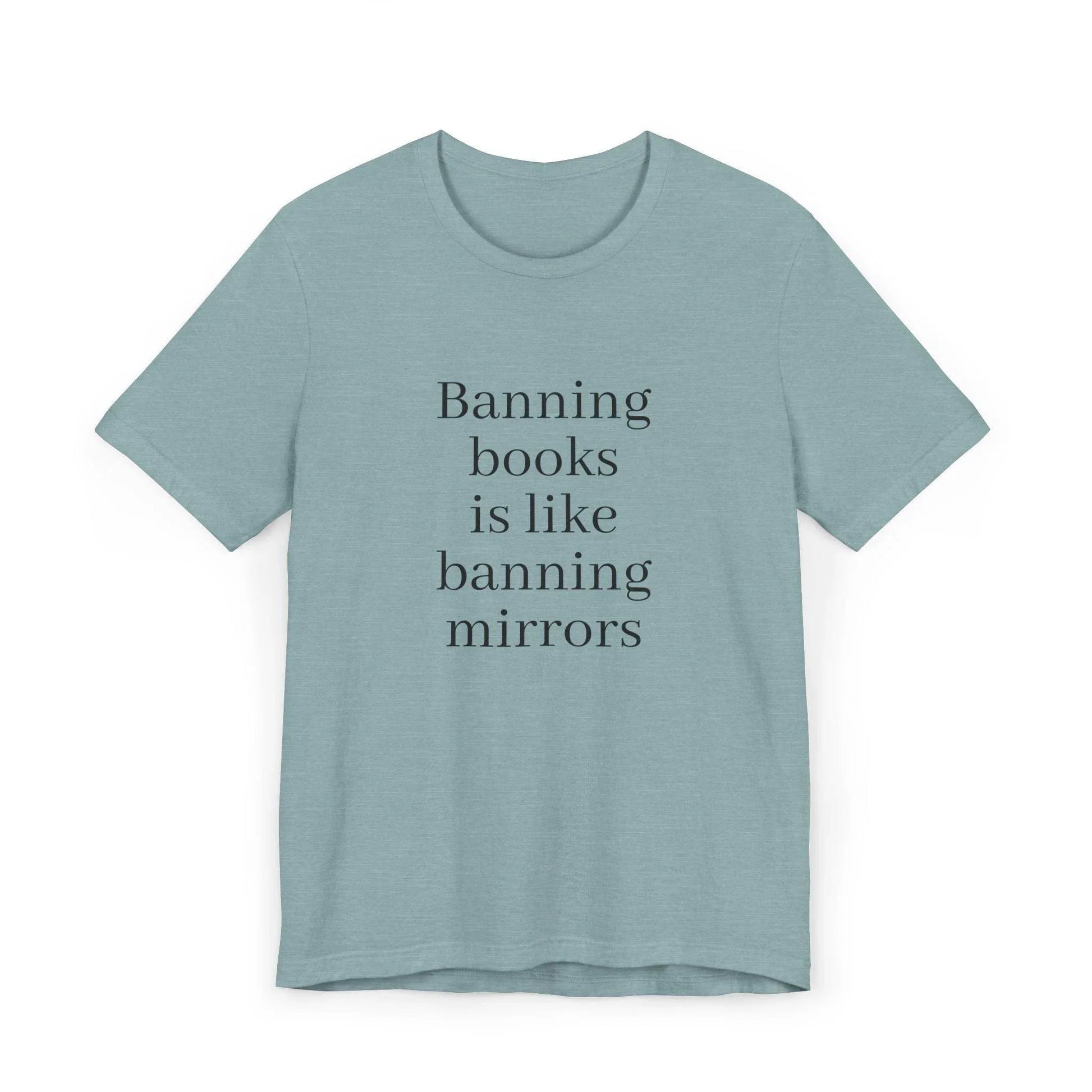 Unisex Jersey T-Shirt - Banning Books Vibe - The Dreamer's Bookshop.